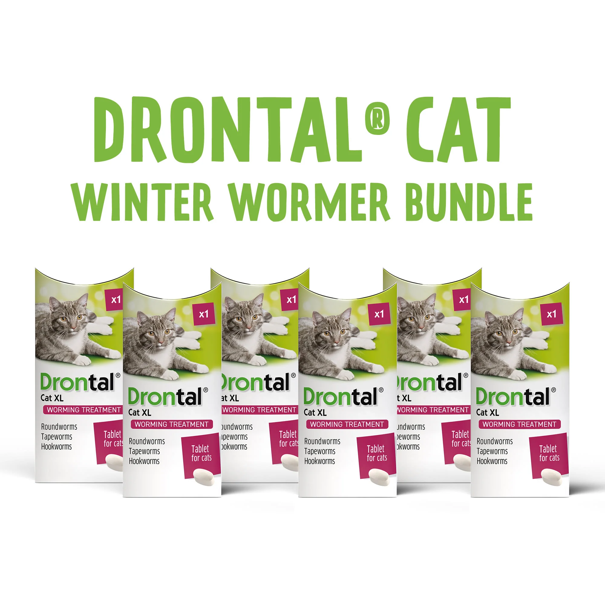 6x Drontal Wormer Tablets for Large Cats (Over 4kg) - Image 8