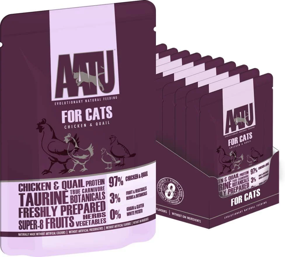 AATU for Cats Chicken & Quail Wet
