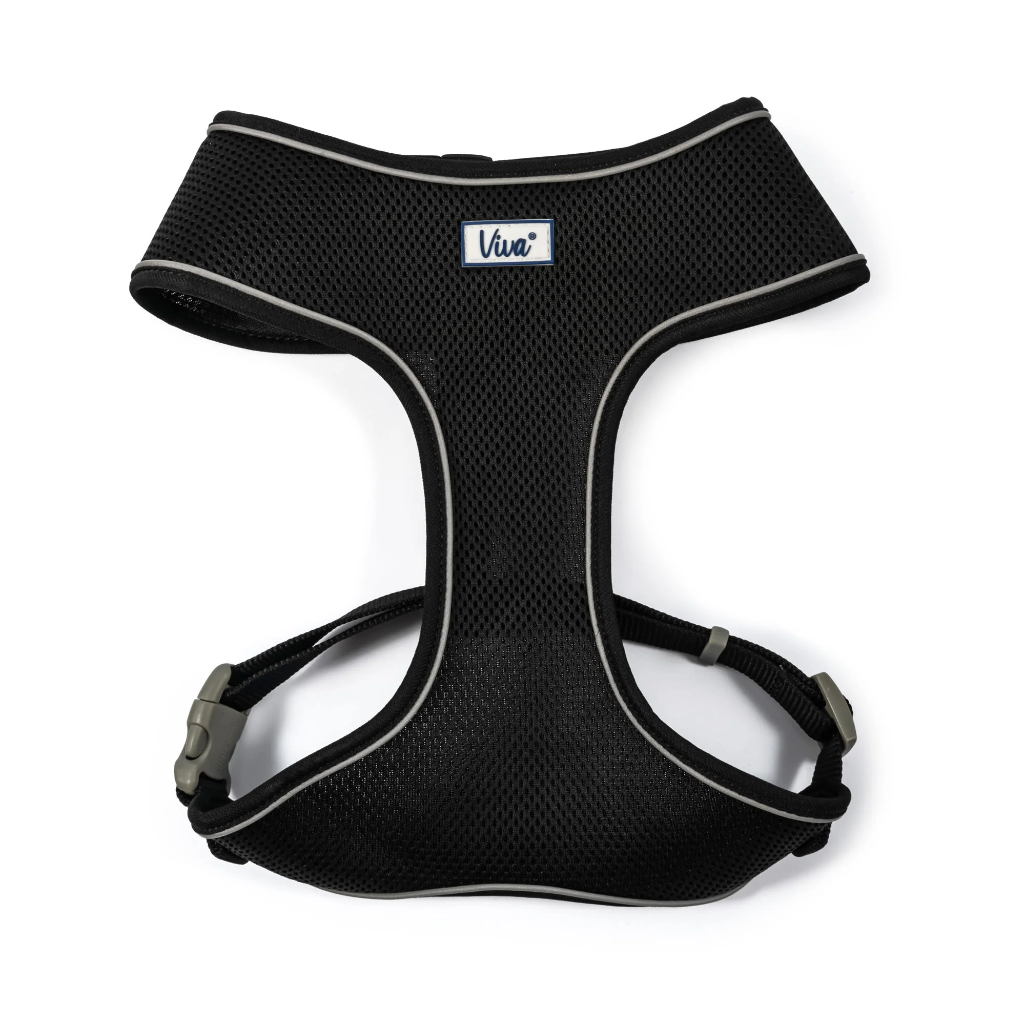 Ancol Viva Nylon Comfort Mesh Dog Harness - Black - Image 3