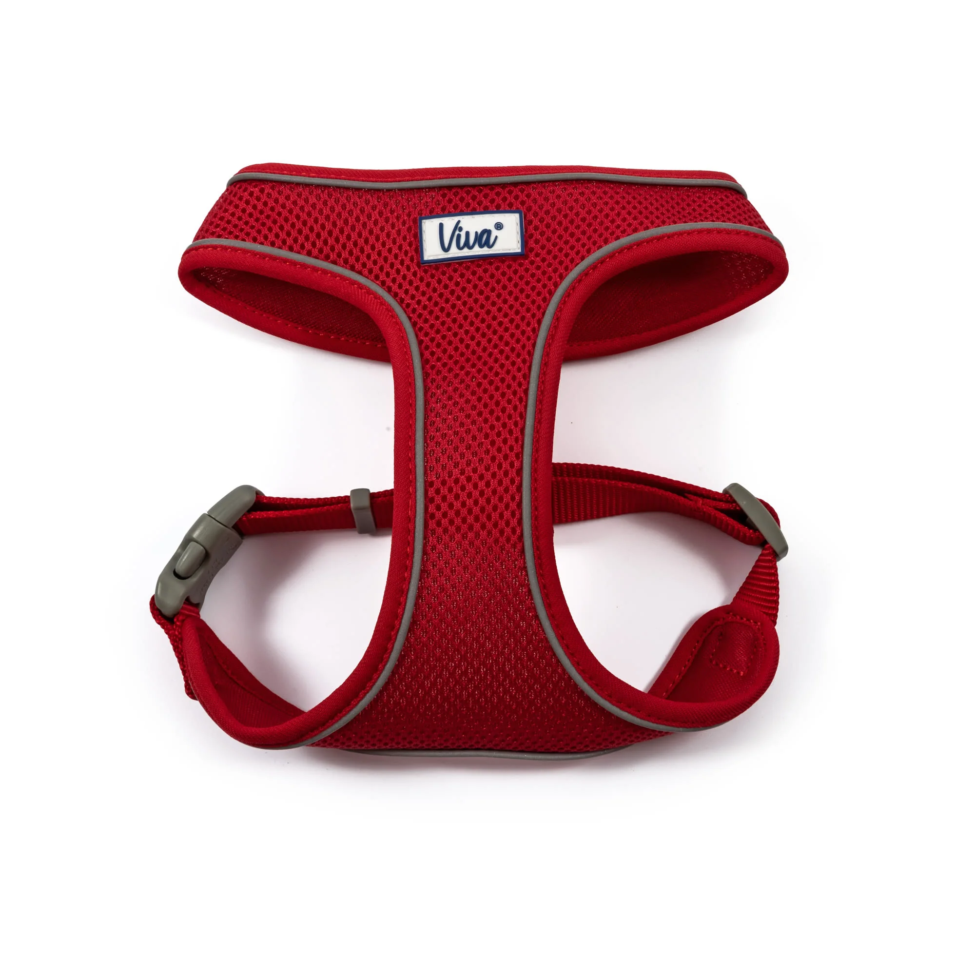 Ancol Viva Nylon Comfort Mesh Dog Harness - Red - Image 2