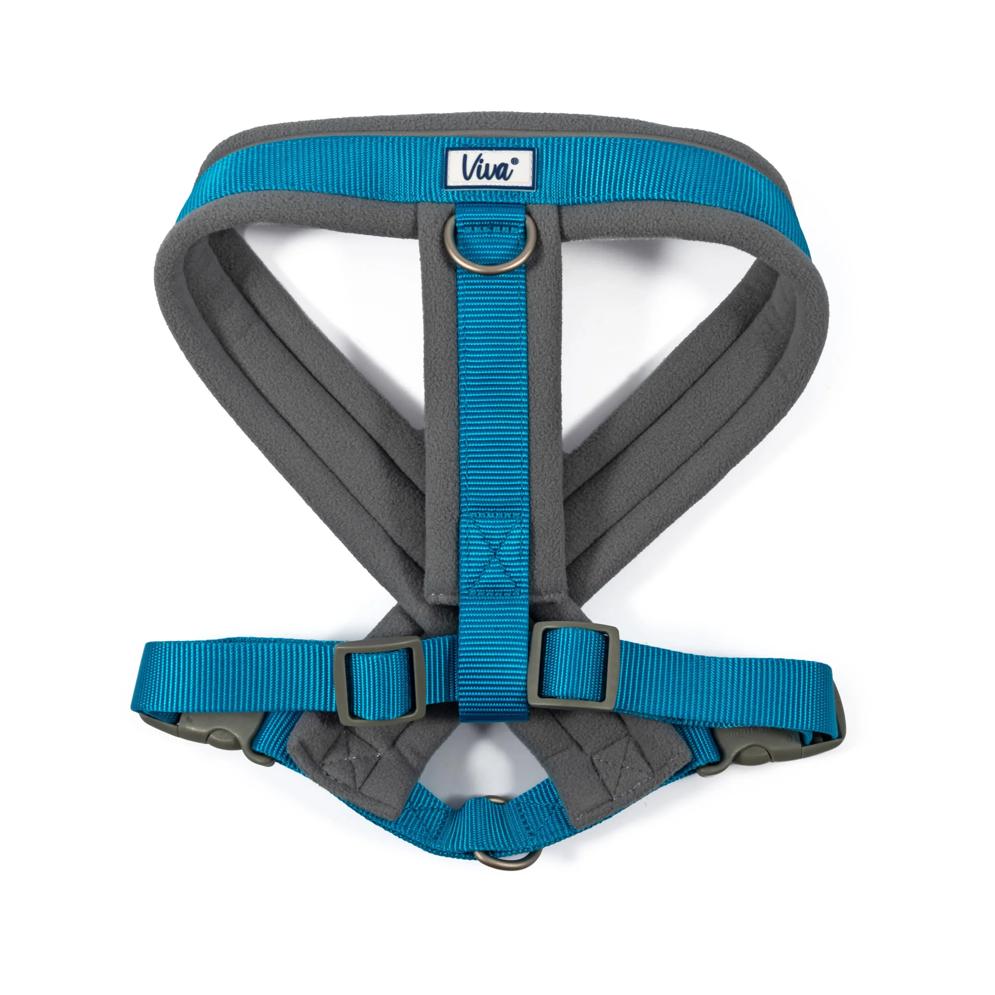 Ancol Viva Nylon Padded Dog Harness - Blue - Image 2