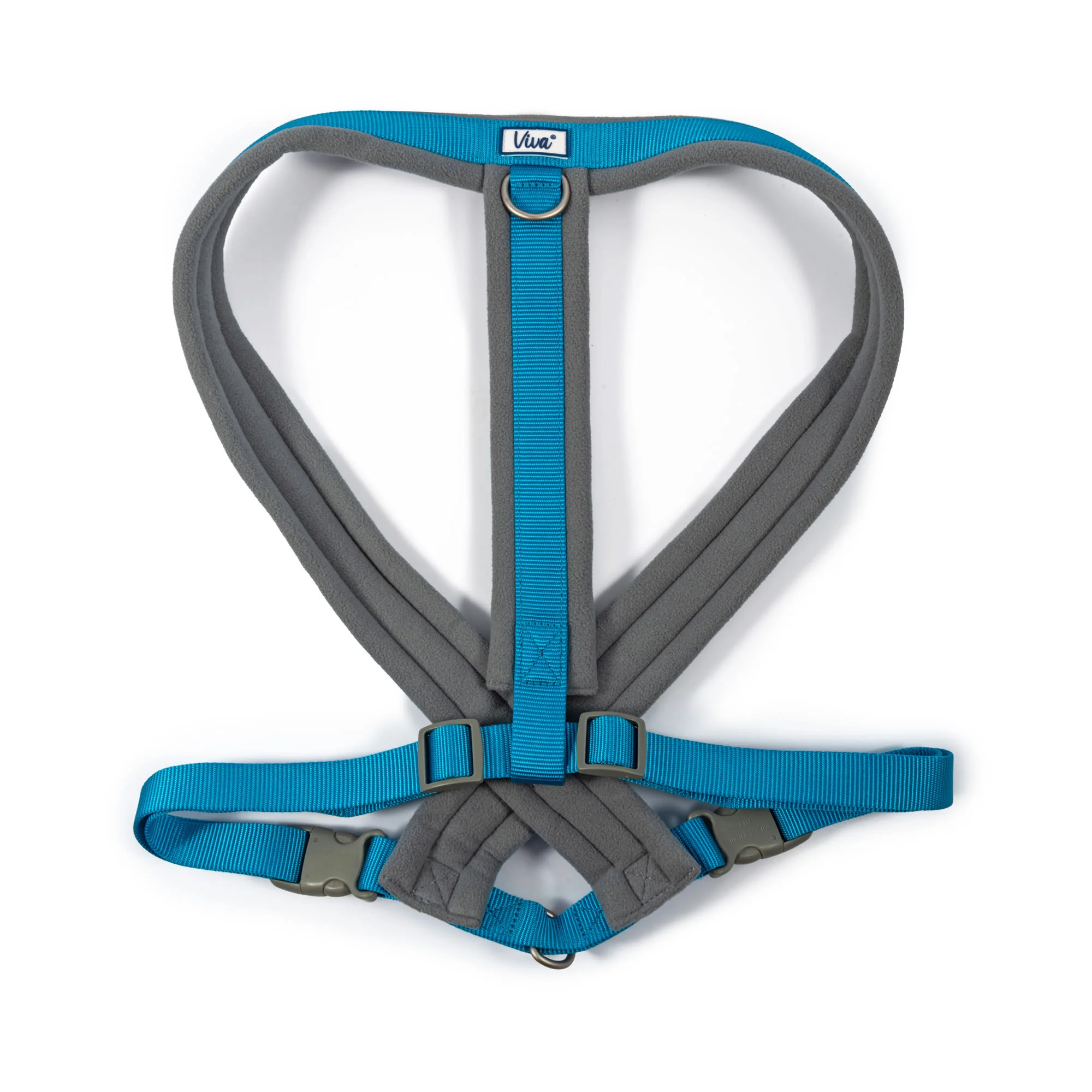 Ancol Viva Nylon Padded Dog Harness - Blue - Image 3