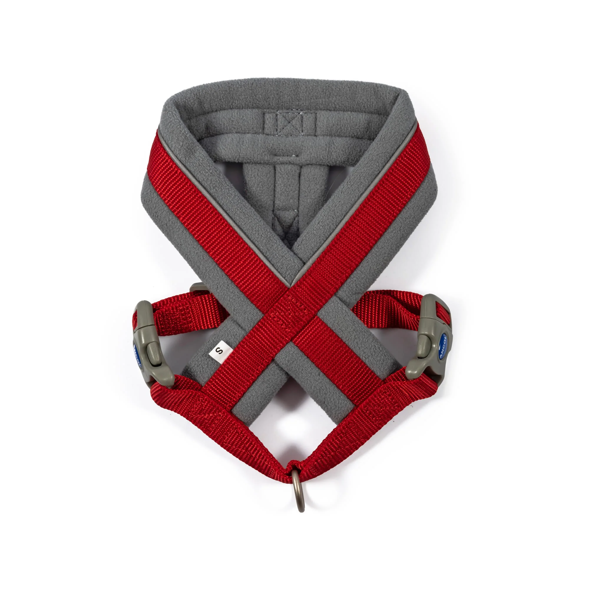 Ancol Viva Nylon Padded Dog Harness - Red - Image 2