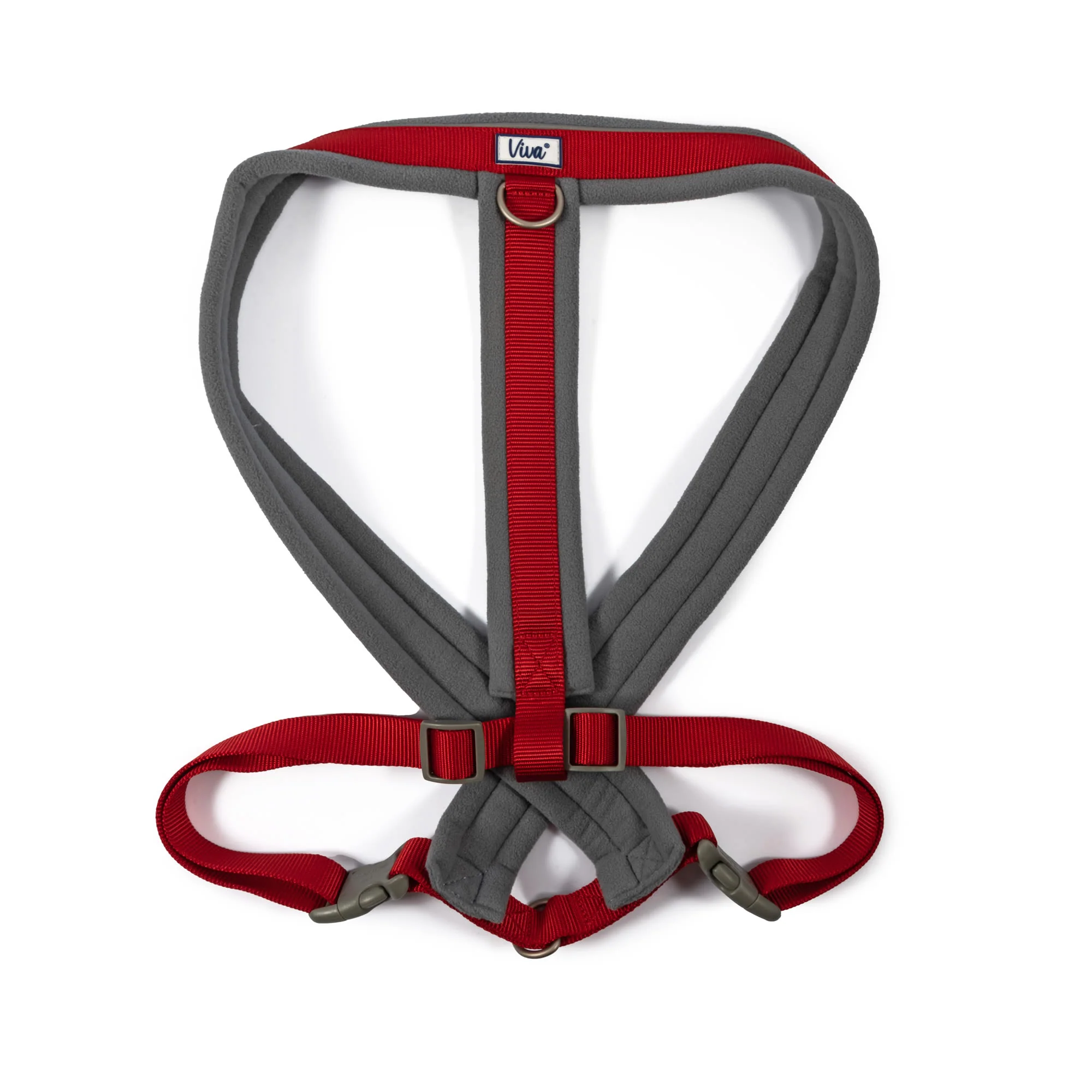 Ancol Viva Nylon Padded Dog Harness - Red - Image 4