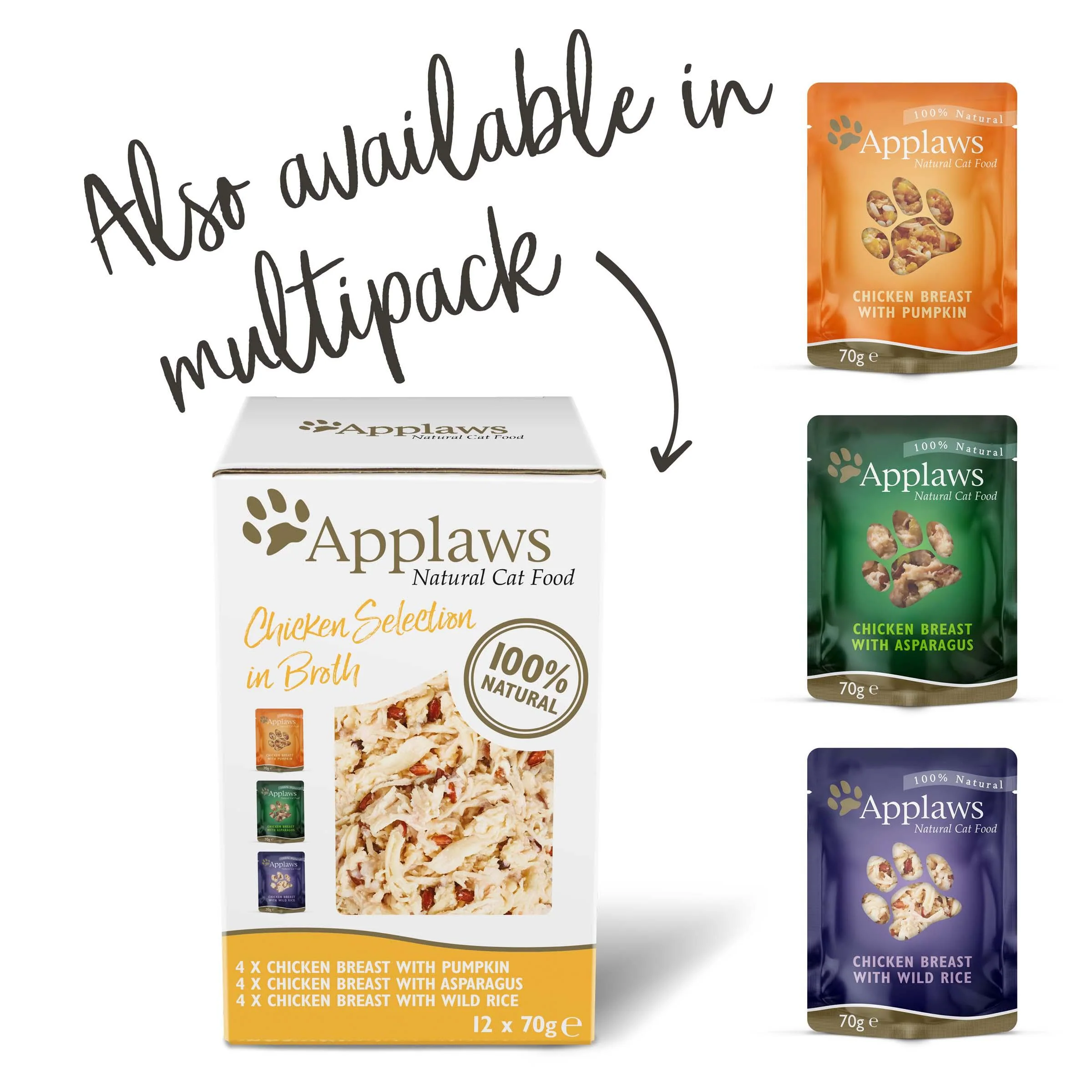 Applaws Cat Pouch 70g Chicken - Image 10