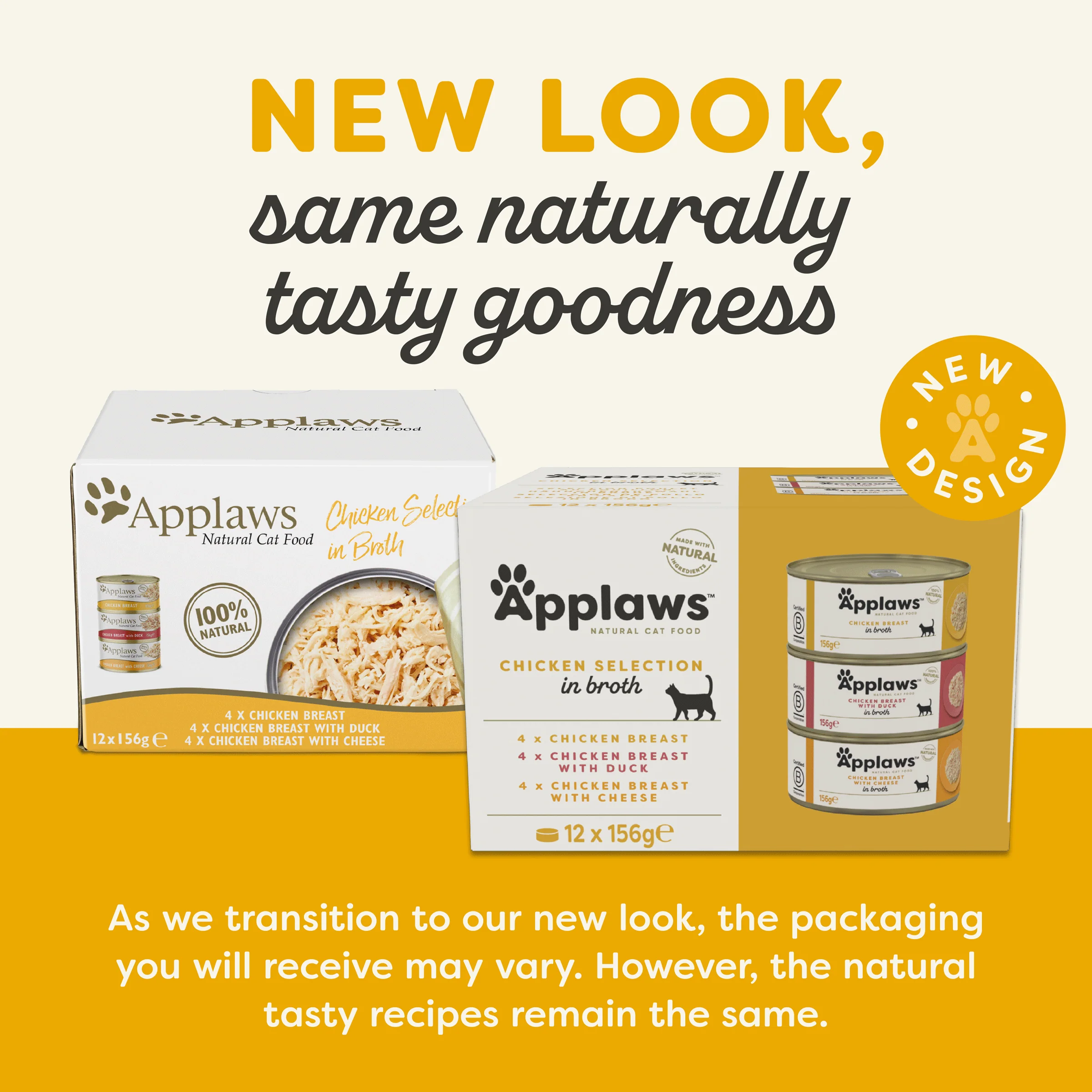 Applaws Cat Tin 12 x 156g Chicken Selection in Broth - Image 2