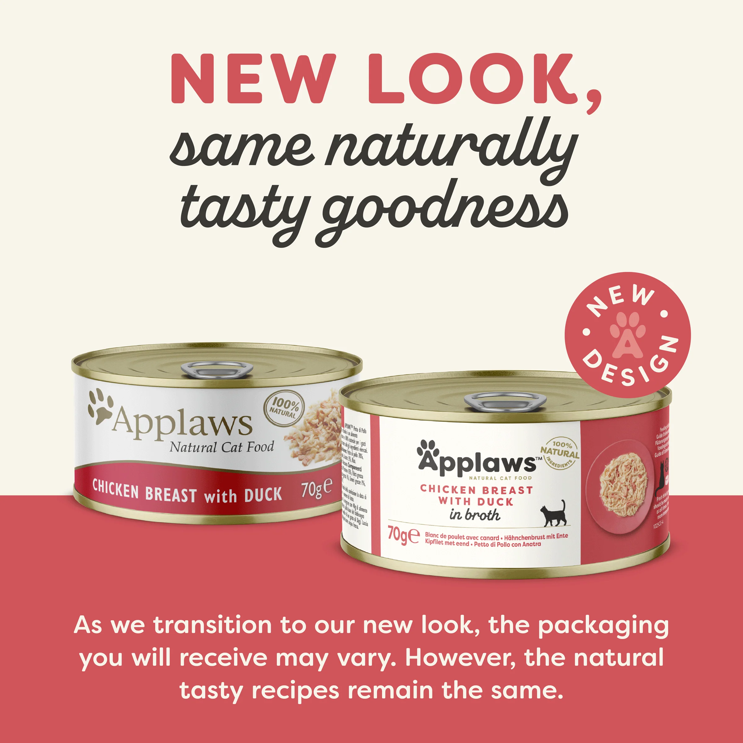 Applaws Cat Tin 70g Chicken with Duck - Image 2