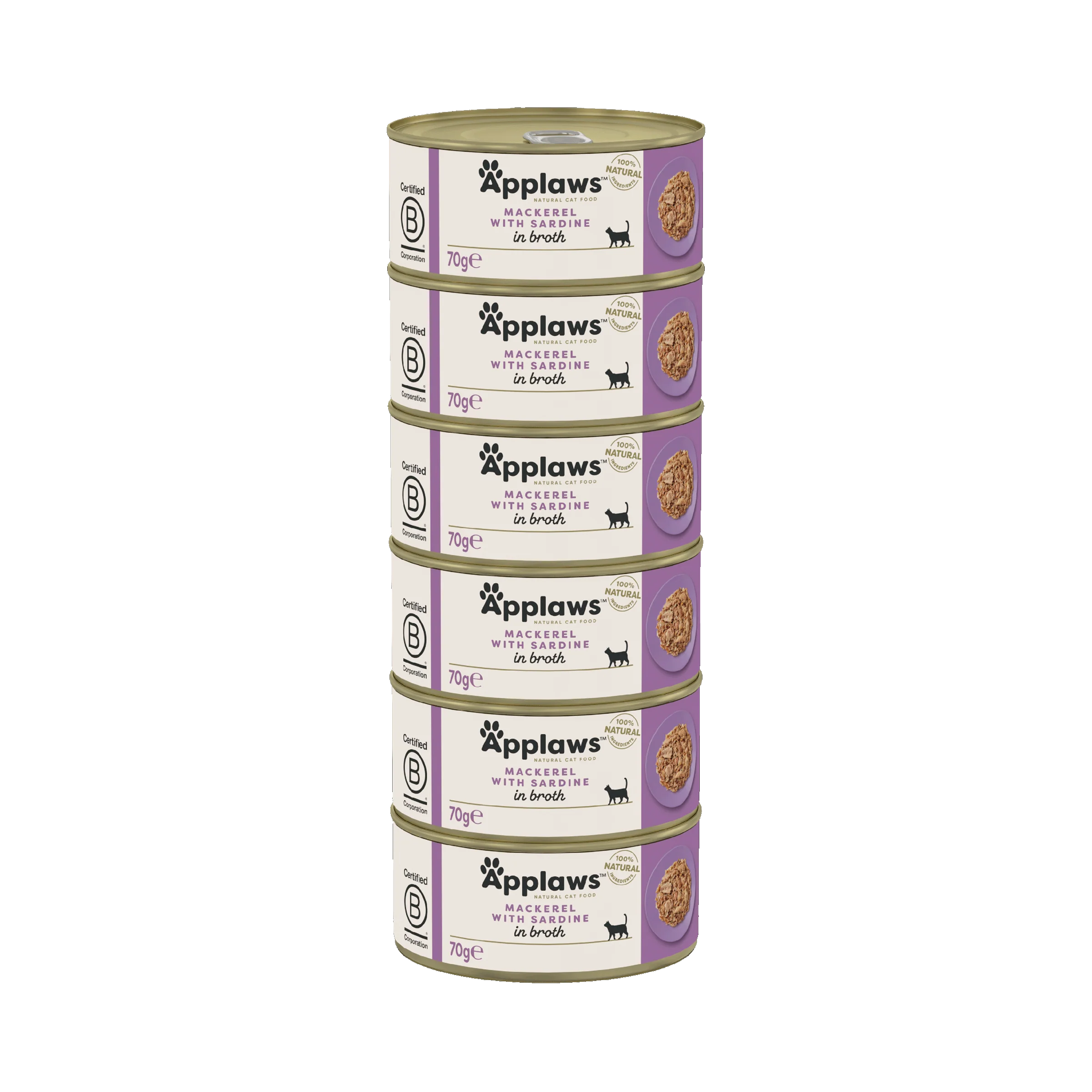 Applaws Cat Tin 70g Mackerel with Sardine - Image 5