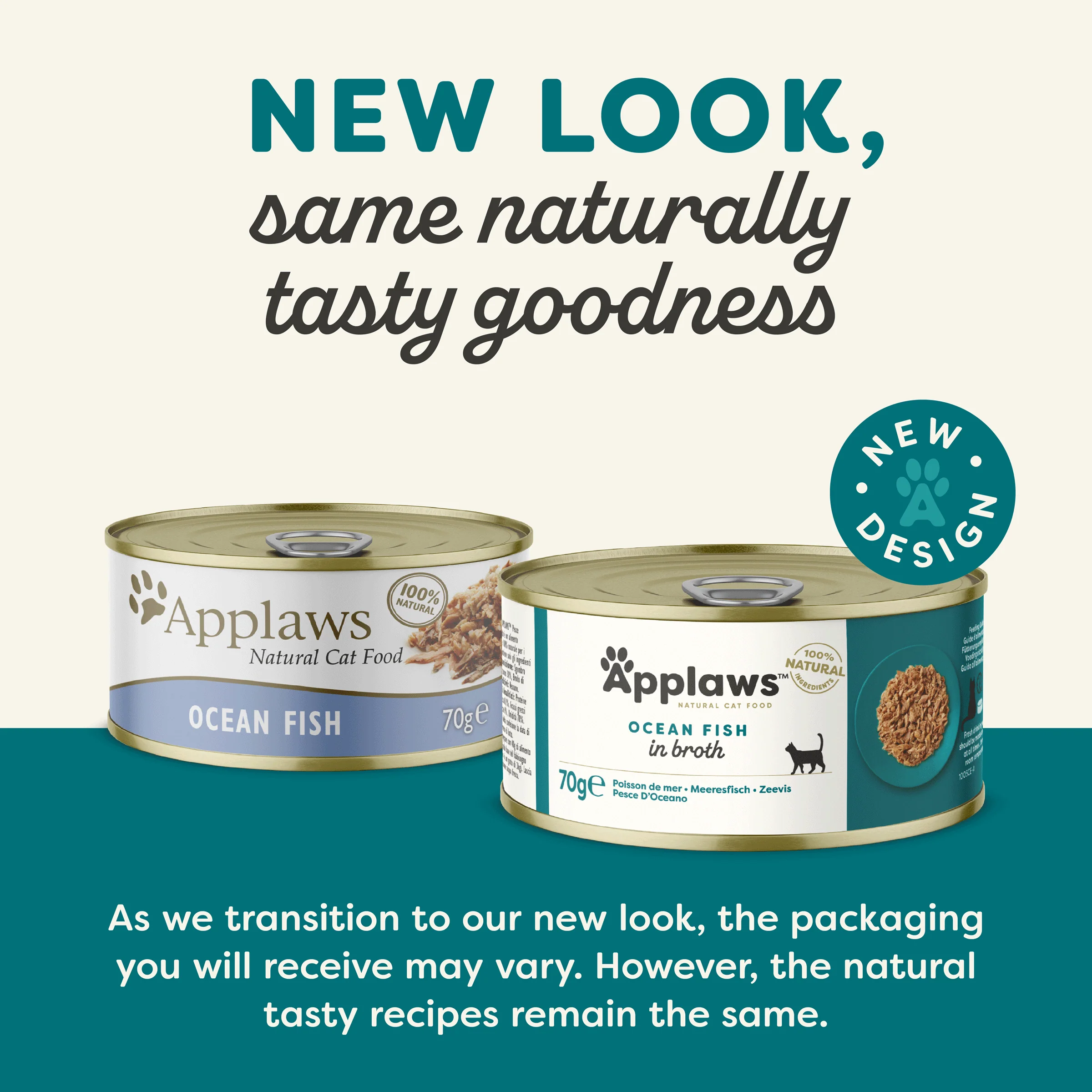 Applaws Cat Tin 70g Ocean Fish - Image 2