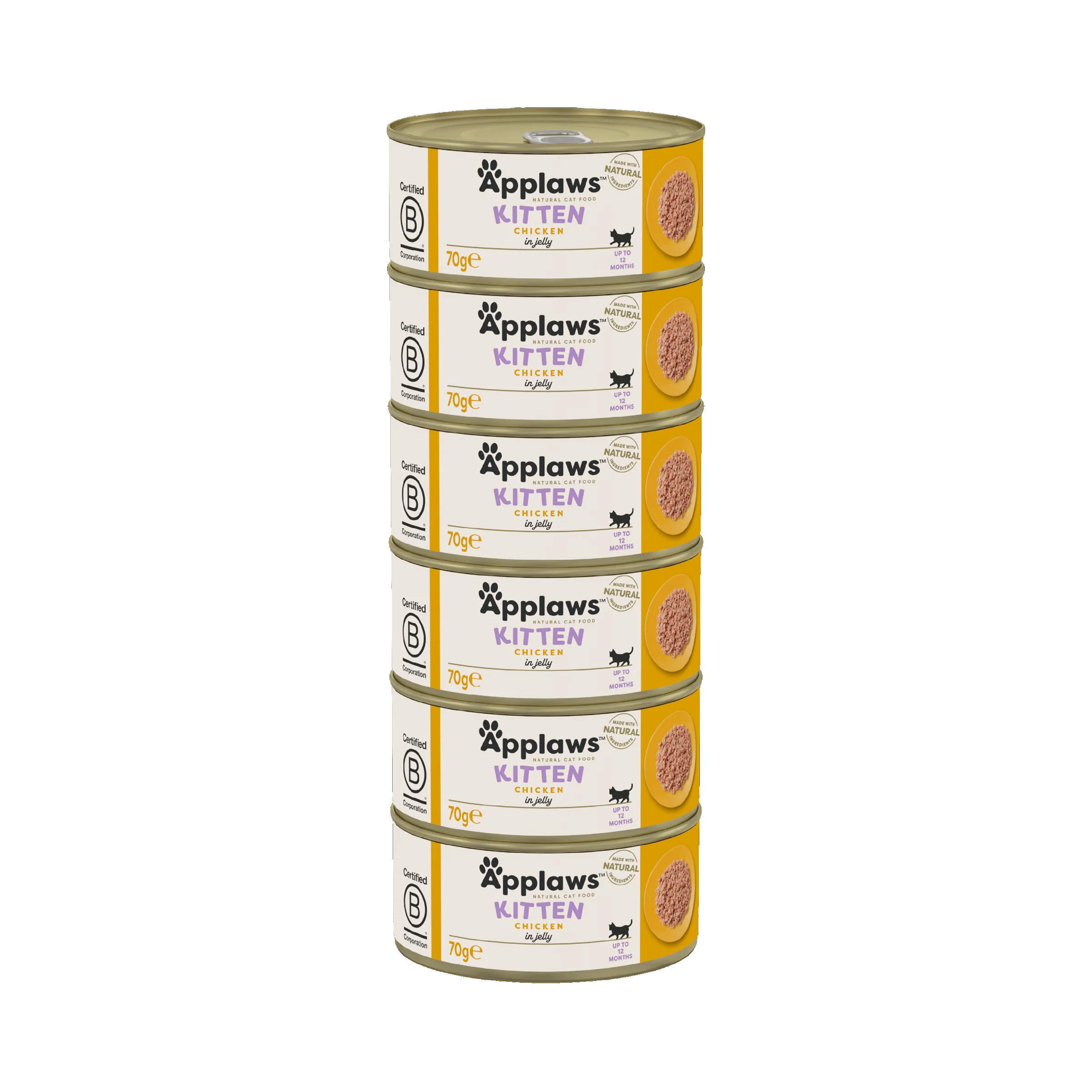 Applaws Cat Tin 70g Tin Kitten Chicken - Image 5