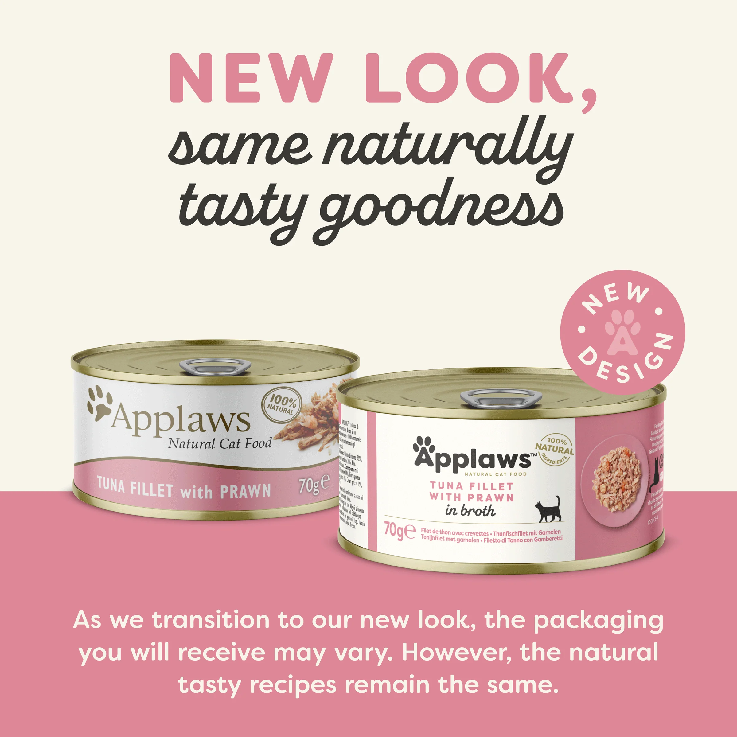 Applaws Cat Tin 70g Tuna with Prawn - Image 2