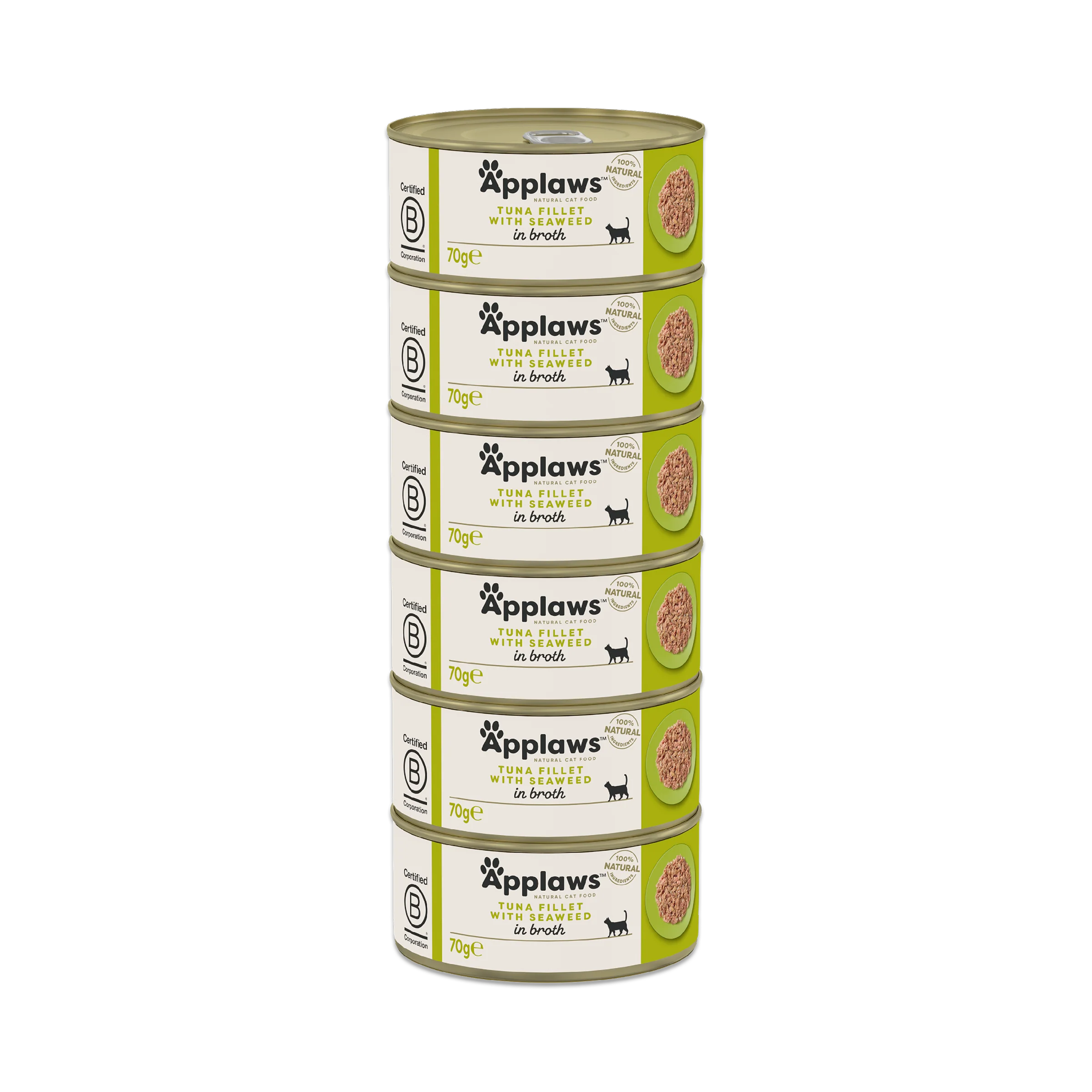 Applaws Cat Tin 70g Tuna with Seaweed - Image 5