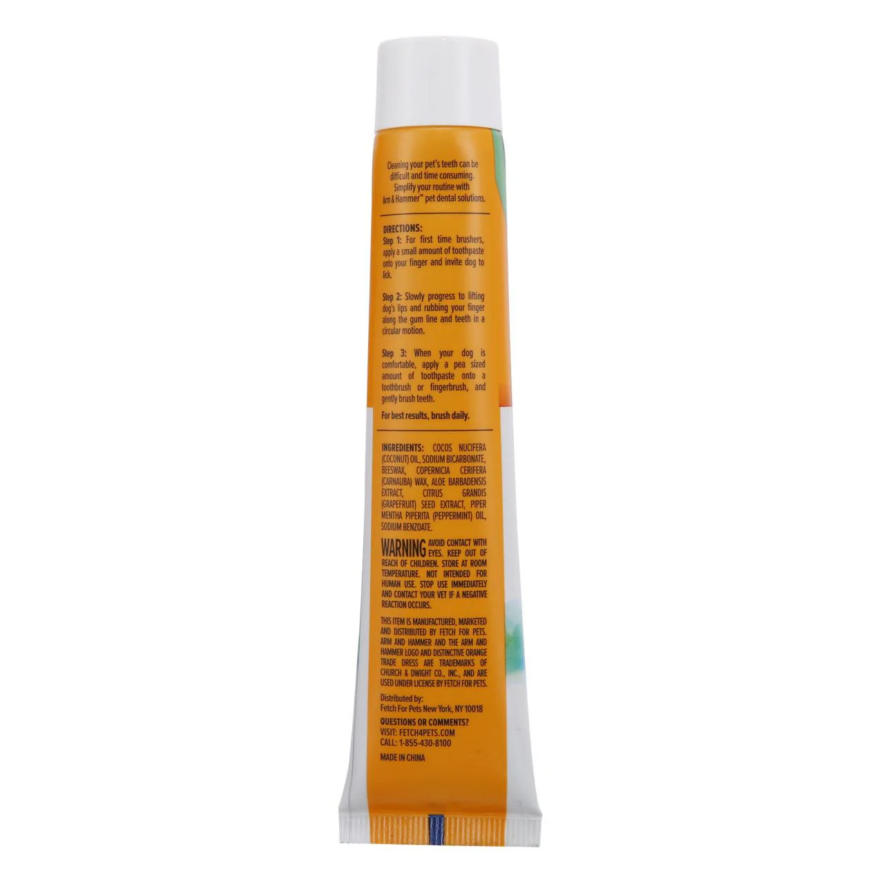 Arm & Hammer Fresh Coconut Mint Toothpaste Dog - Image 2