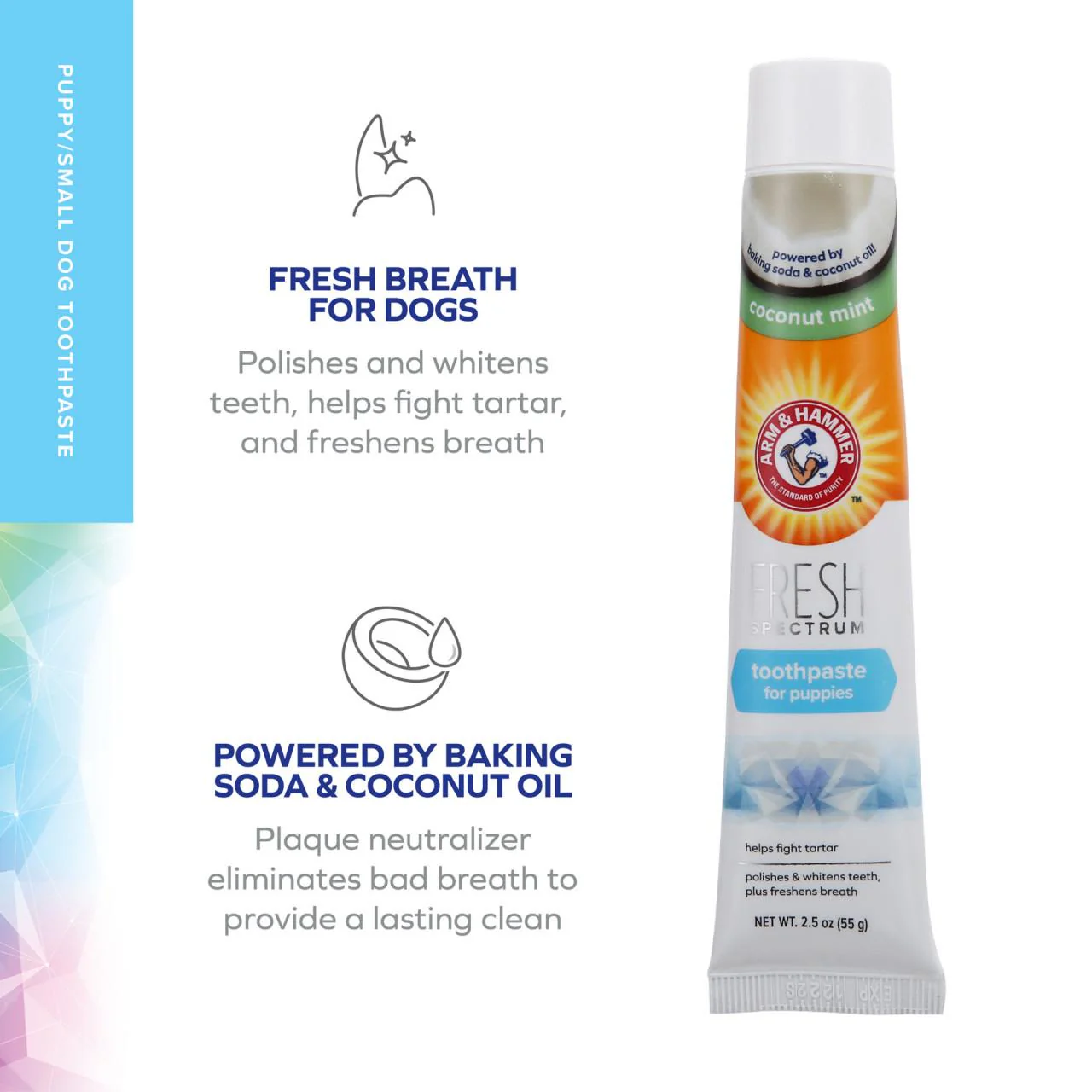 Arm & Hammer Fresh Coconut Mint Toothpaste Puppy - Image 5
