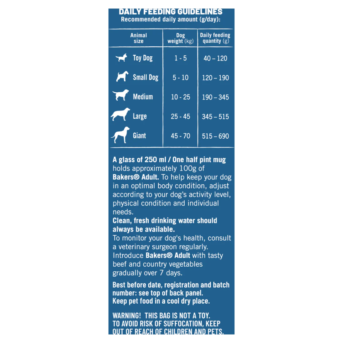 Bakers Adult Dry Dog Food with Beef and Vegetable - Image 9