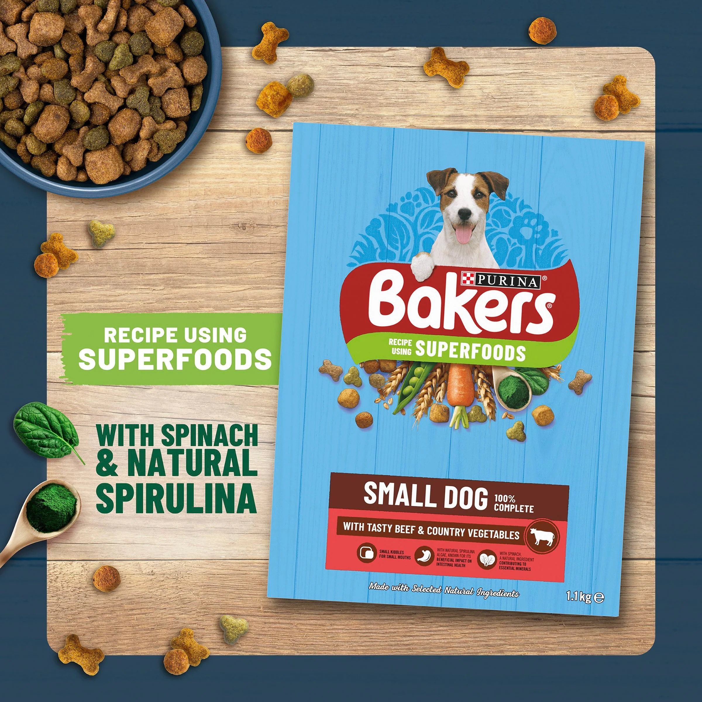 Bakers Beef Small Dry Dog Food - Image 3