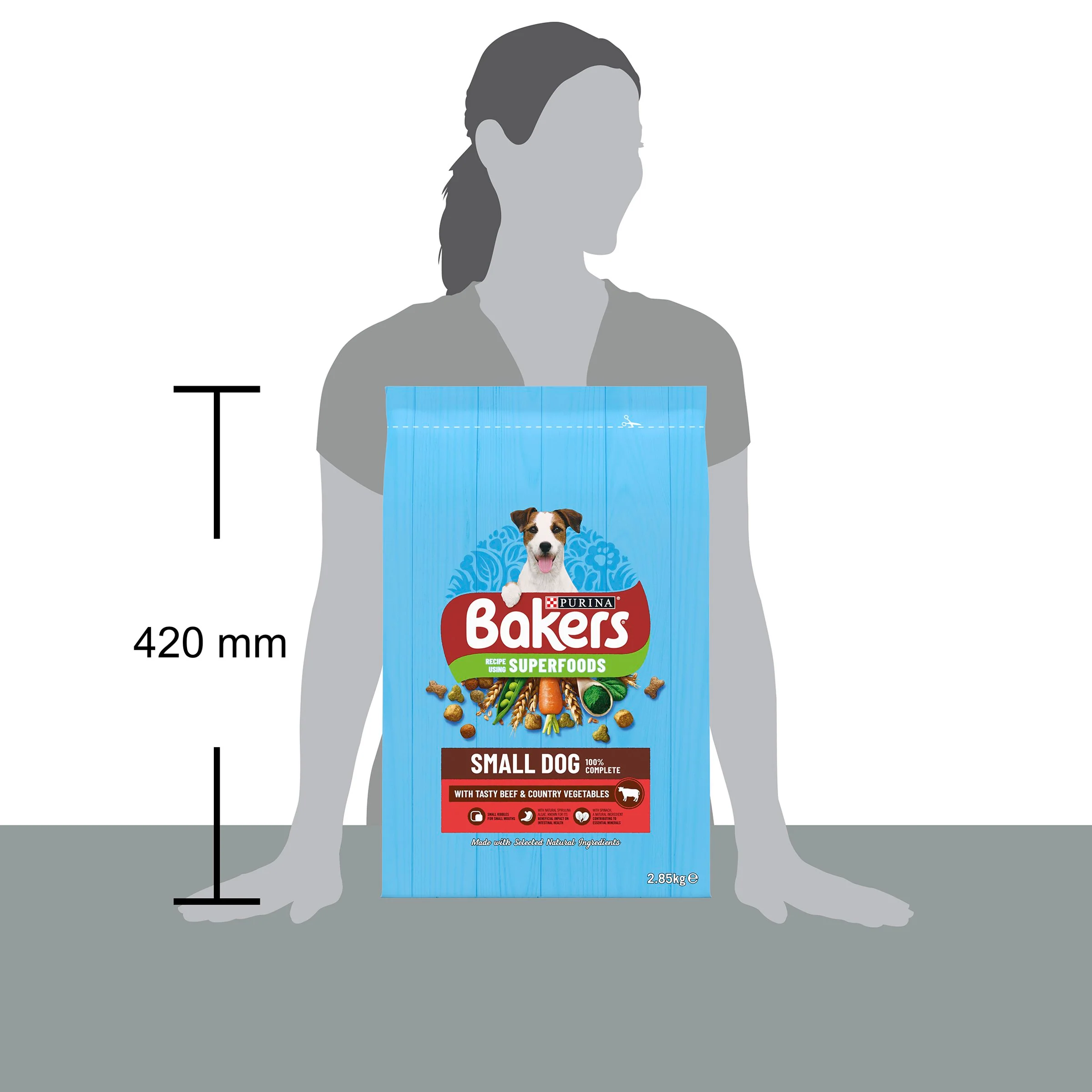 Bakers Beef Small Dry Dog Food - Image 7