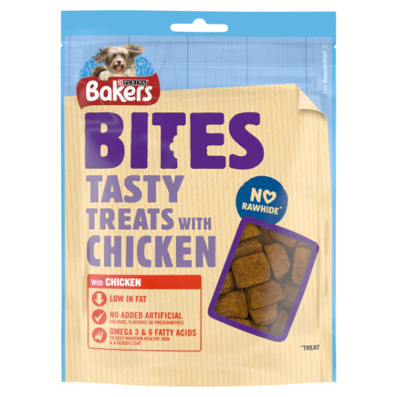 Bakers Chicken Bites Dog Treats - Image 2