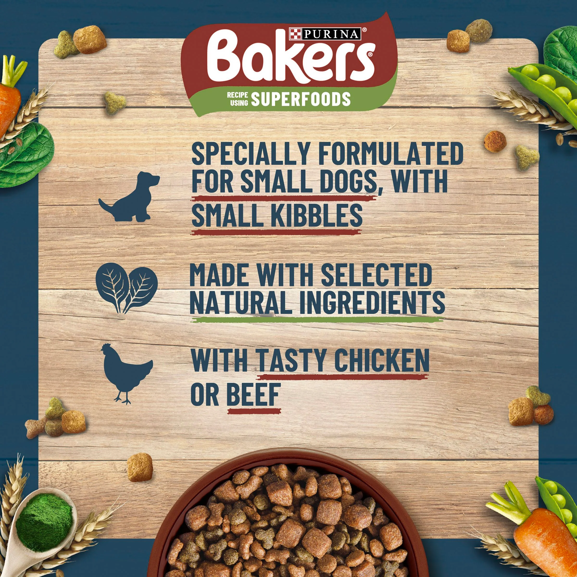 Bakers Chicken Small Dry Dog Food - Image 6