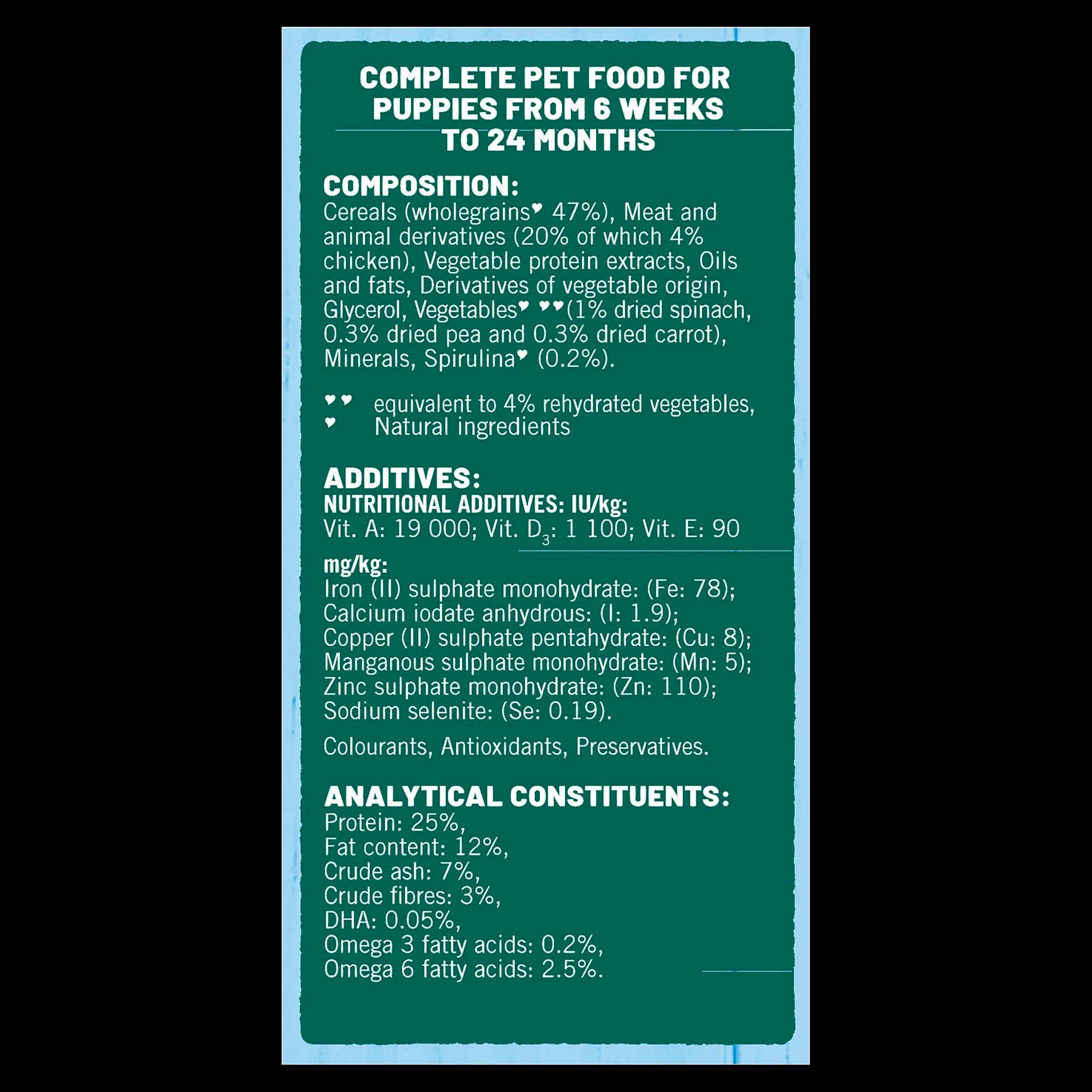 Bakers Chicken with Vegetables Puppy Dry Dog Food - Image 5