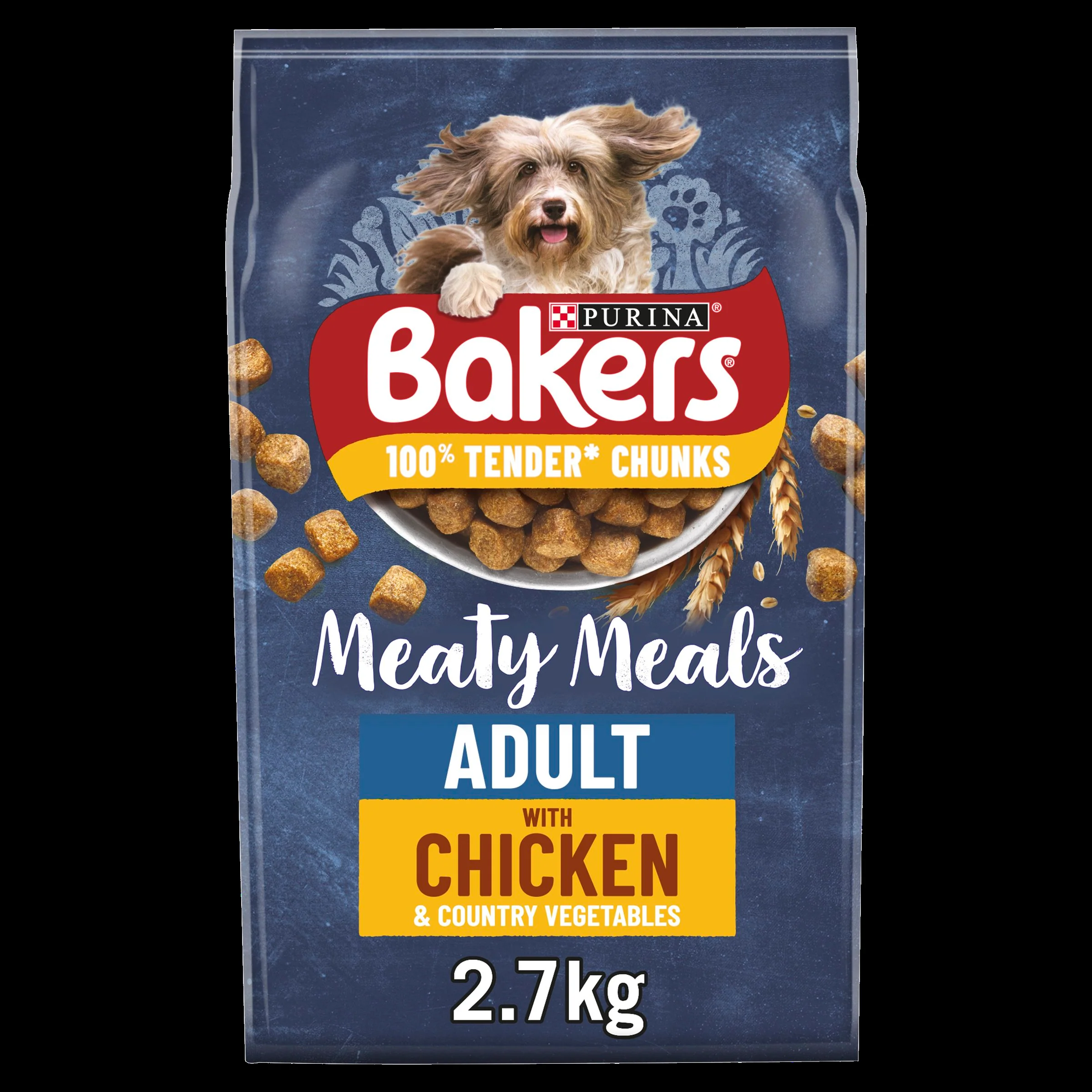 Bakers Meaty Meals Chicken Adult Dry Dog Food - Image 9