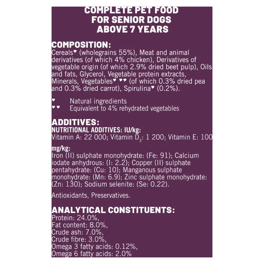 Bakers Senior Dry Dog Food with Chicken and Vegetable - Image 8