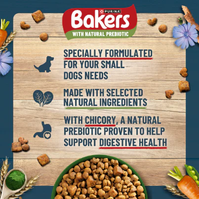 Bakers Small Dry Dog Food Sensitive Tummy with Chicken - Image 3