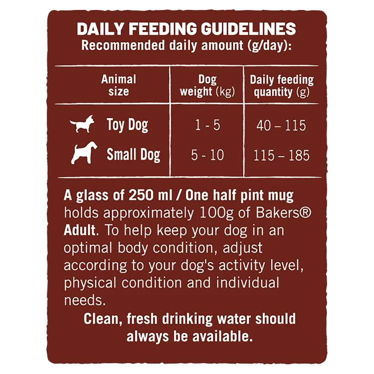 Bakers Superfoods Small Adult Dry Dog Food - Beef & Vegetables - Image 3