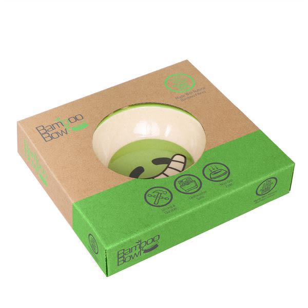 Bamboo Bowl Monster Shaped Cat & Dog Single Bowl - Image 4