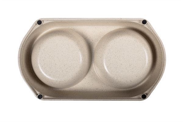 Bamboo Bowl Natural Cat & Dog Double Bowl - Image 3