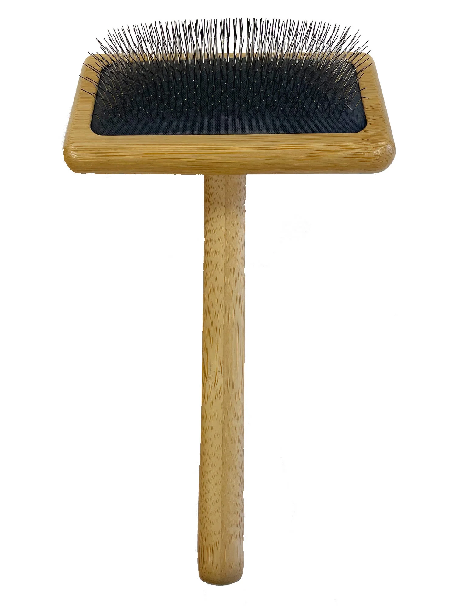 Bamboo Eco Groom Dog Slicker Brush - Image 2