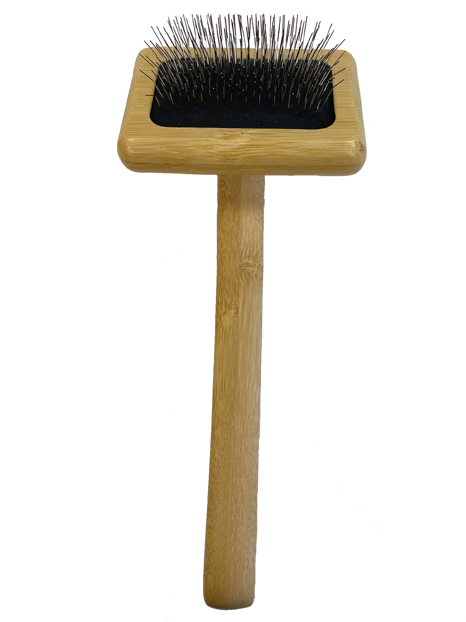 Bamboo Eco Groom Dog Slicker Brush - Image 3