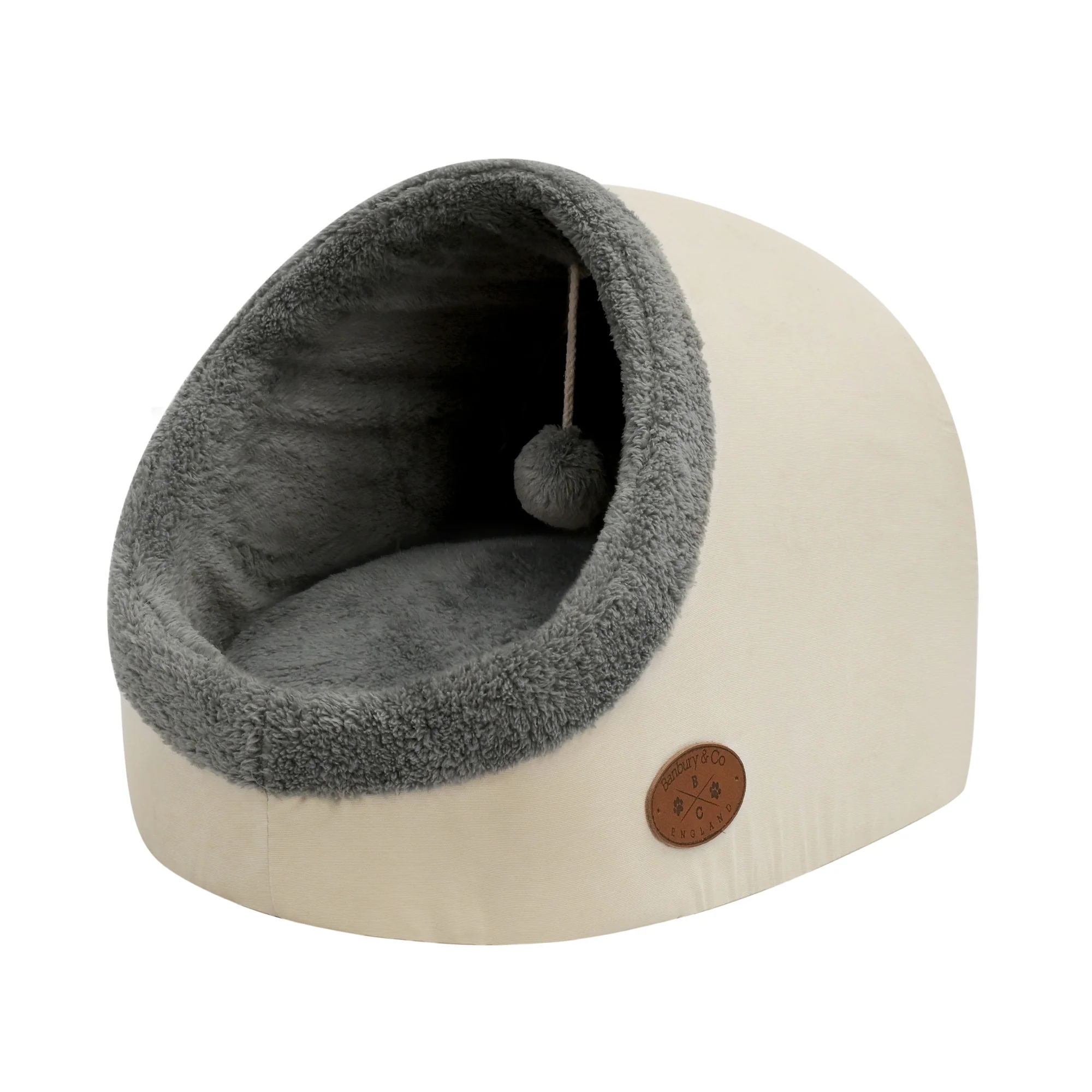 Banbury & Co Luxury Cosy Cat Bed with Removable Cushion - Image 3