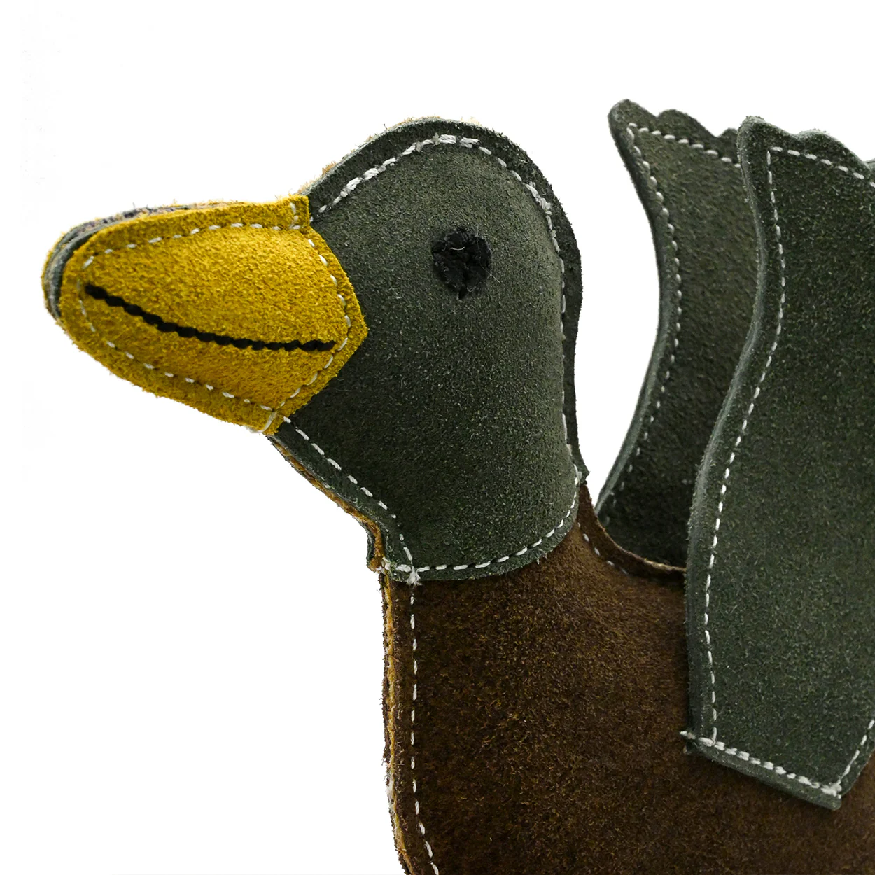 Banbury & Co Rural Retreats Suede Duck Dog Toy - Image 2