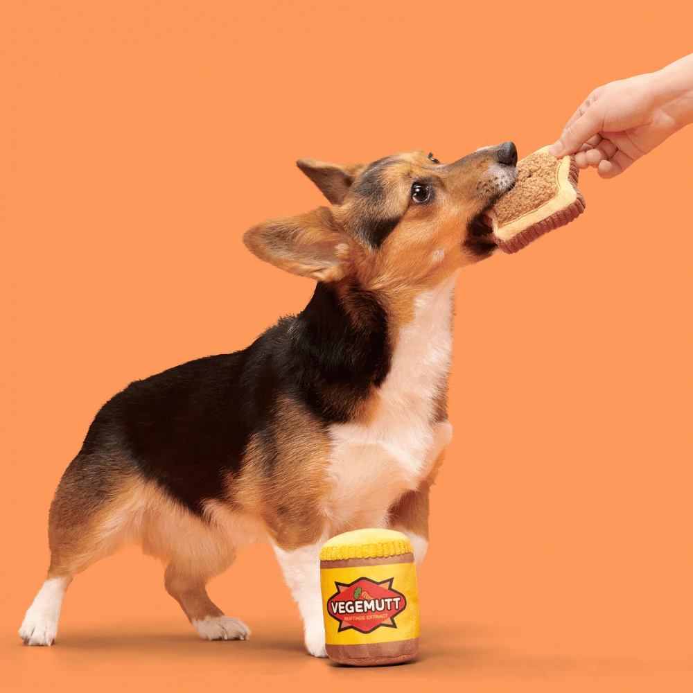 BARK Vegemutt Toast Dog Toy - Image 3