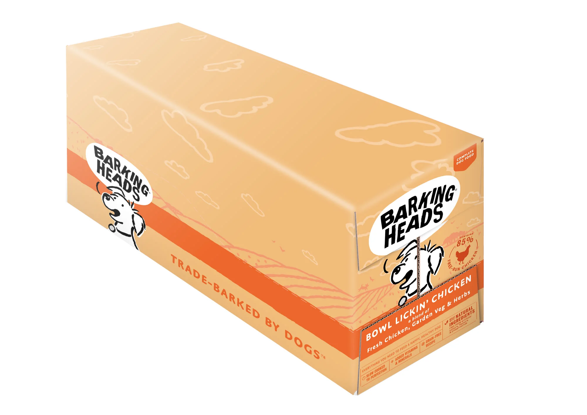 Barking Heads Bowl Lickin Adult Wet Dog Food in Pouches - Chicken - Image 3