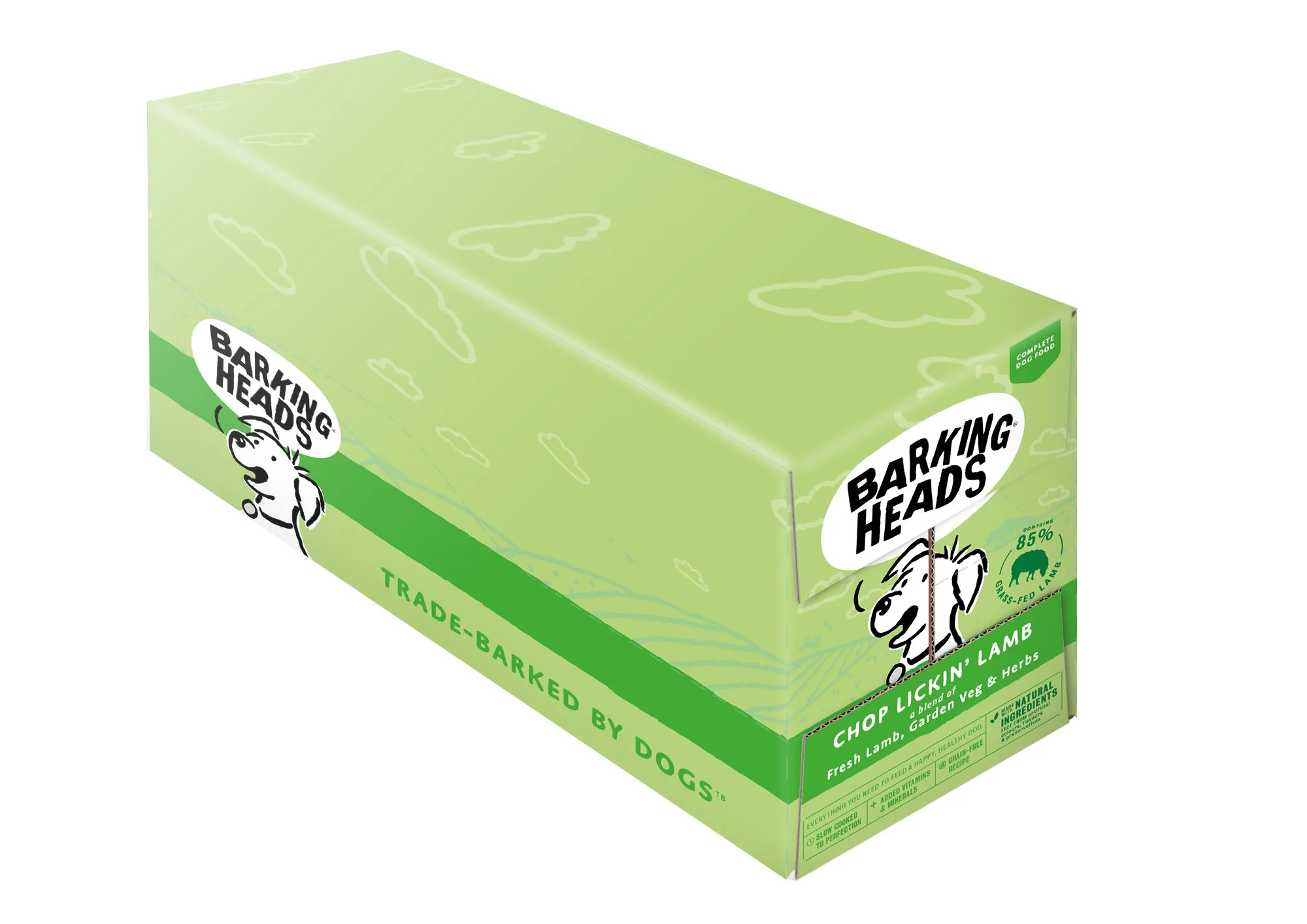 Barking Heads Chop Lickin Adult Wet Dog Food in Pouches - Lamb - Image 3