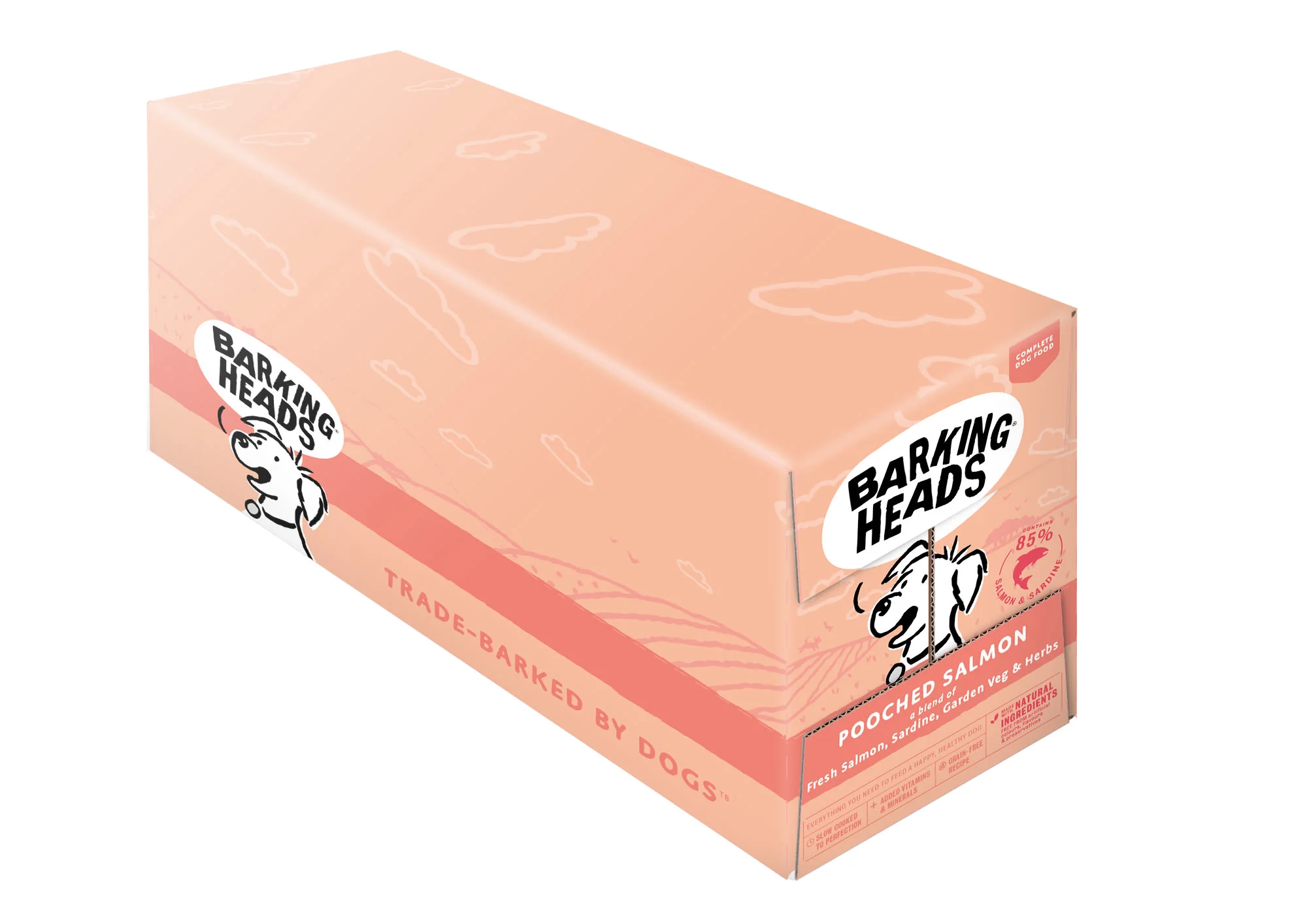 Barking Heads Pooched Adult Wet Dog Food in Pouches - Salmon & Sardine - Image 3