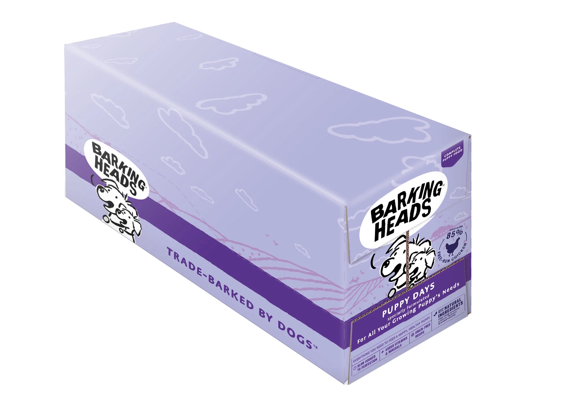 Barking Heads Puppy Days Puppy Wet Dog Food in Pouches - Chicken - Image 3