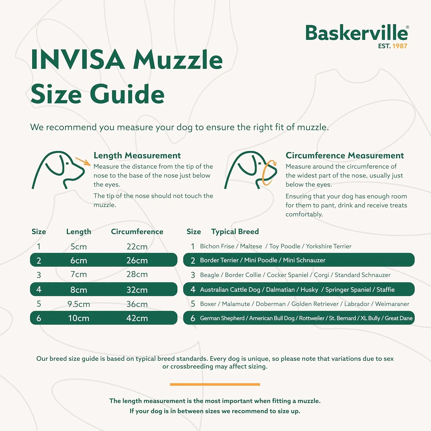 Baskerville INVISA Dog Muzzle - Clear - Image 6