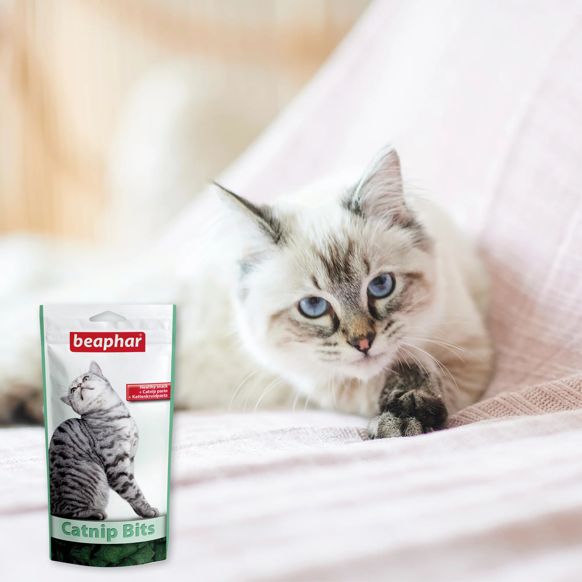 Beaphar Adult Catnip Bits Cat Treats - Image 7