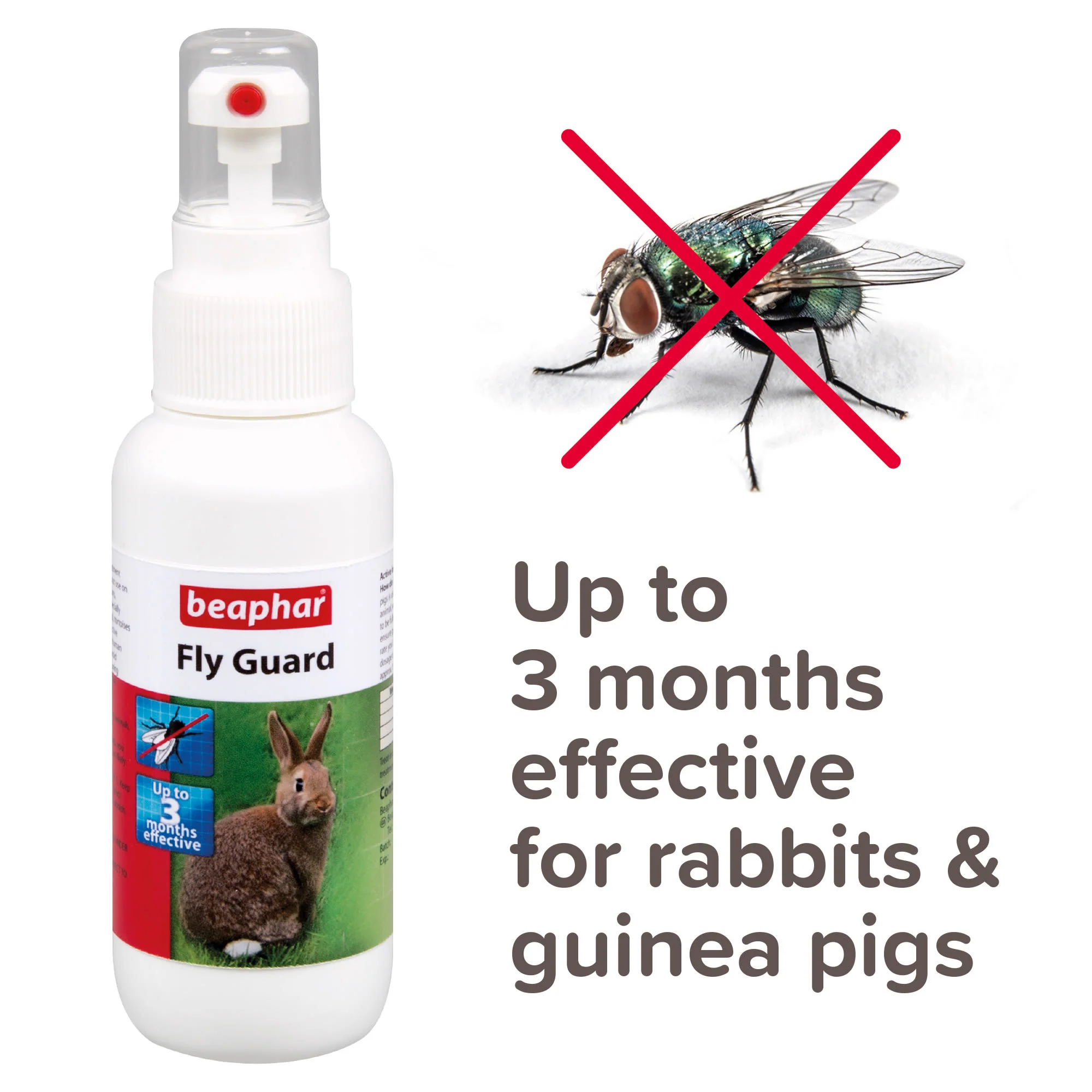 Beaphar Fly Guard Spray for Rabbits & Guinea Pigs - Image 2