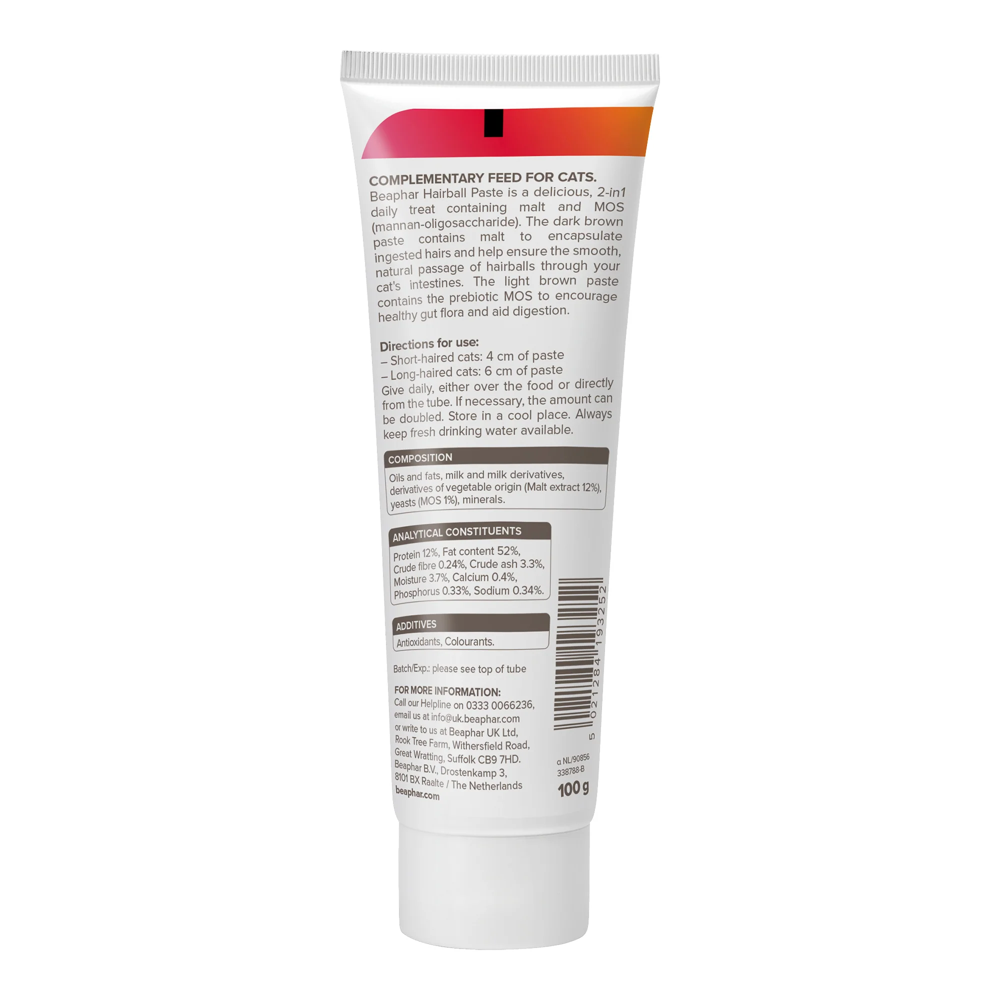 Beaphar Hairball Paste 2 In 1 - Image 3