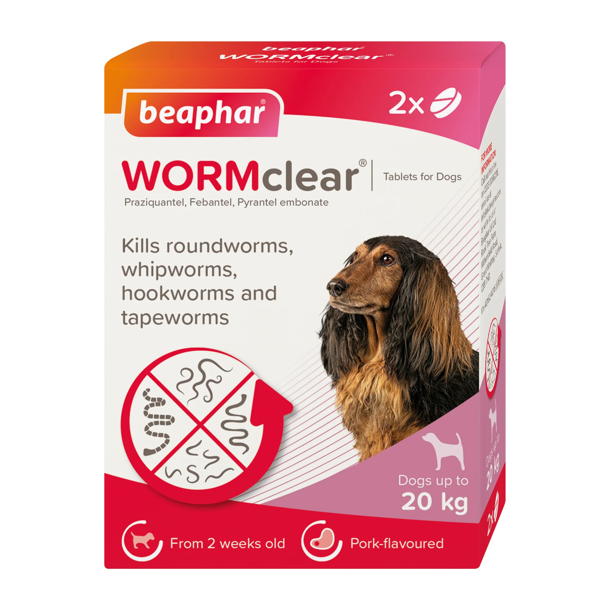 Beaphar WORMclear for Small & Medium Dog upto 20kg