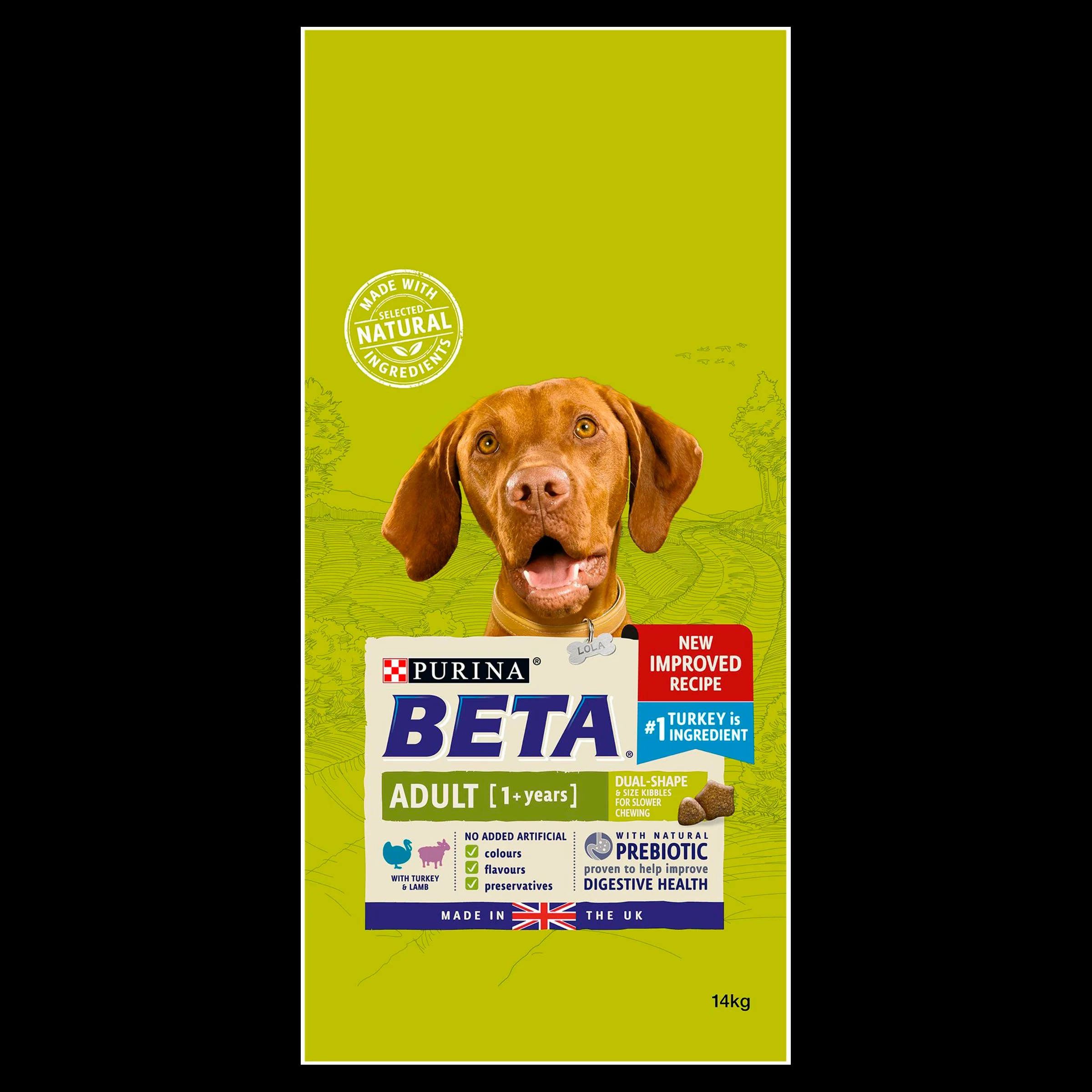 BETA Adult 1+ Years Dry Dog Food - Turkey & Lamb - Image 3