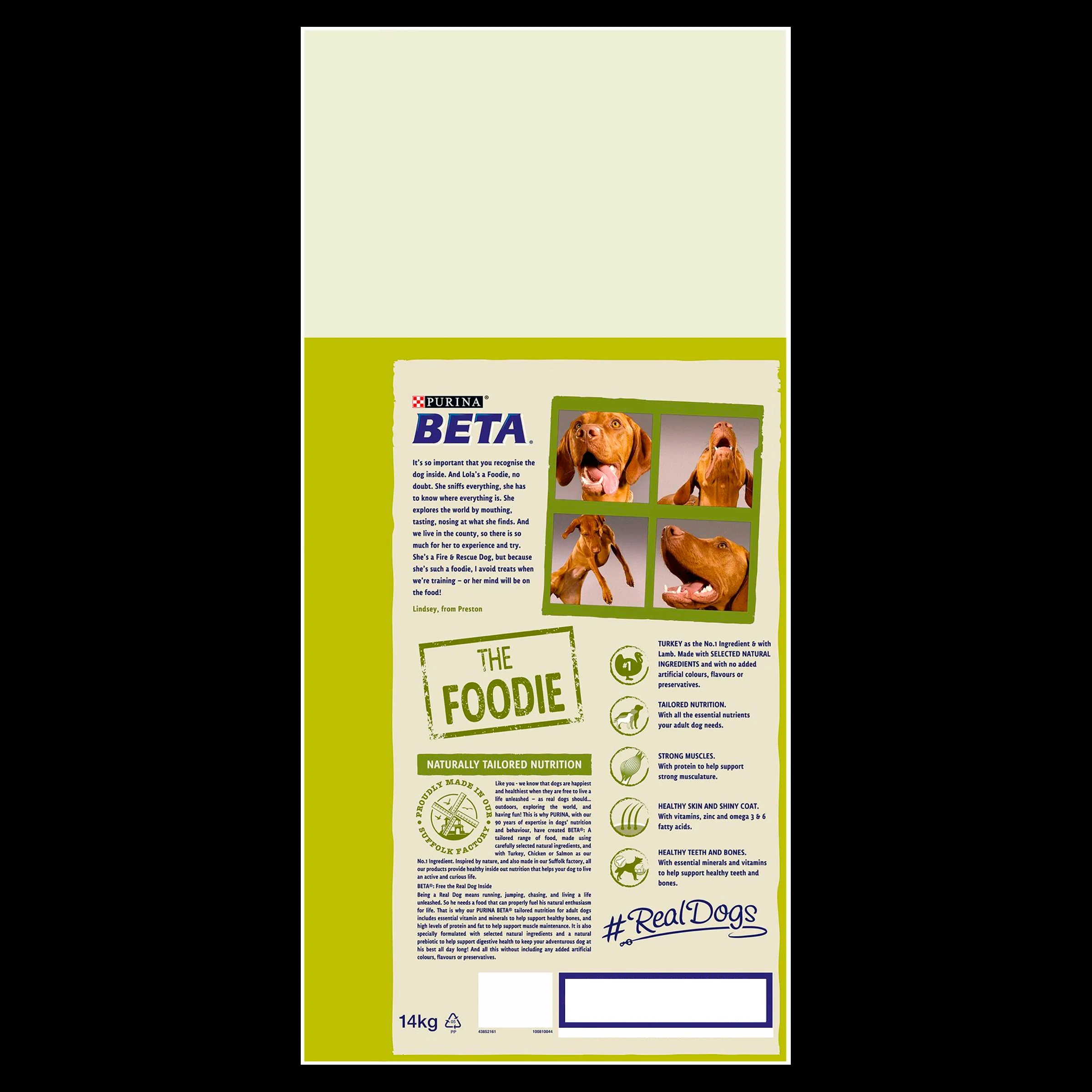 BETA Adult 1+ Years Dry Dog Food - Turkey & Lamb - Image 5
