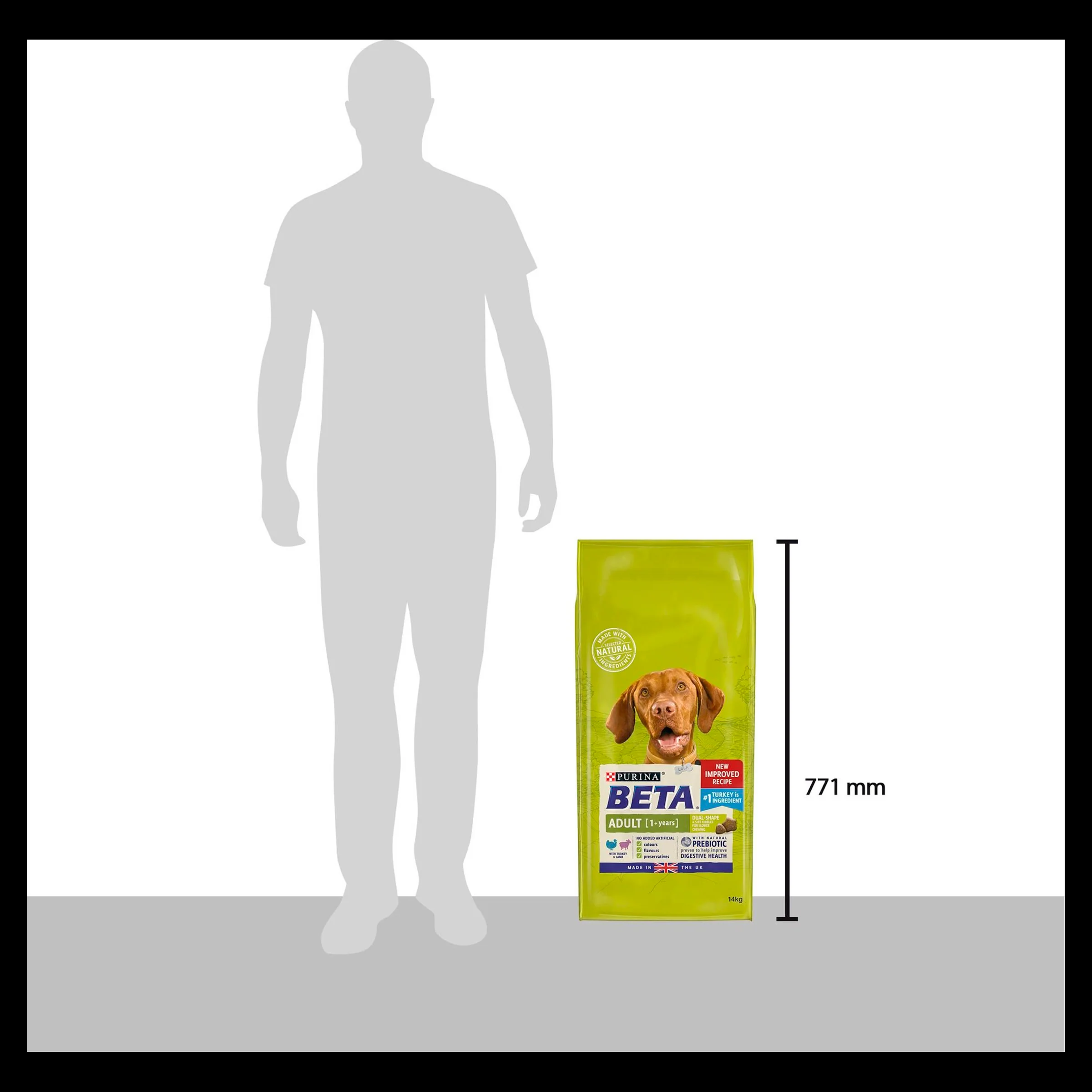 BETA Adult 1+ Years Dry Dog Food - Turkey & Lamb - Image 9