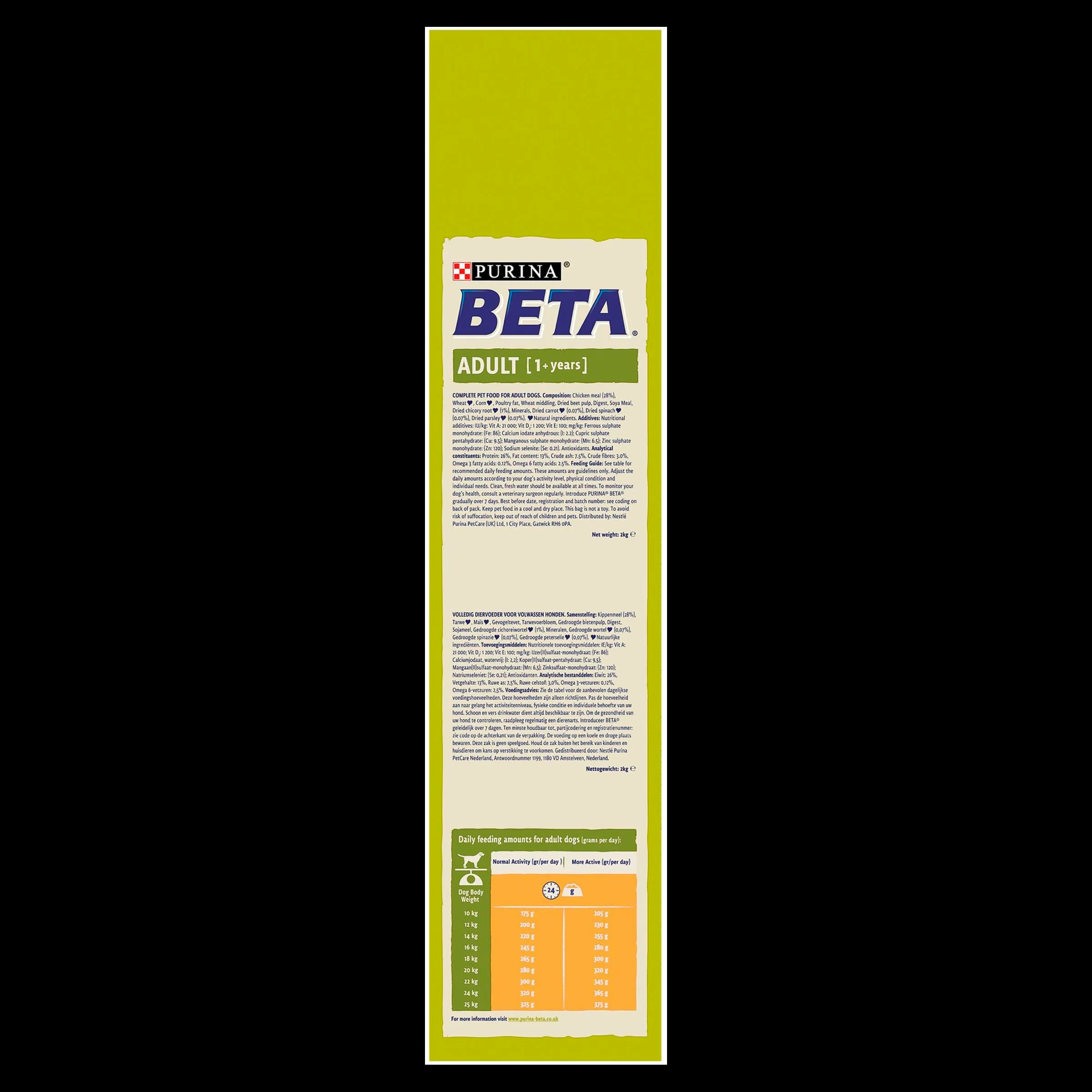 BETA Adult Dry Dog Food - Chicken - Image 7