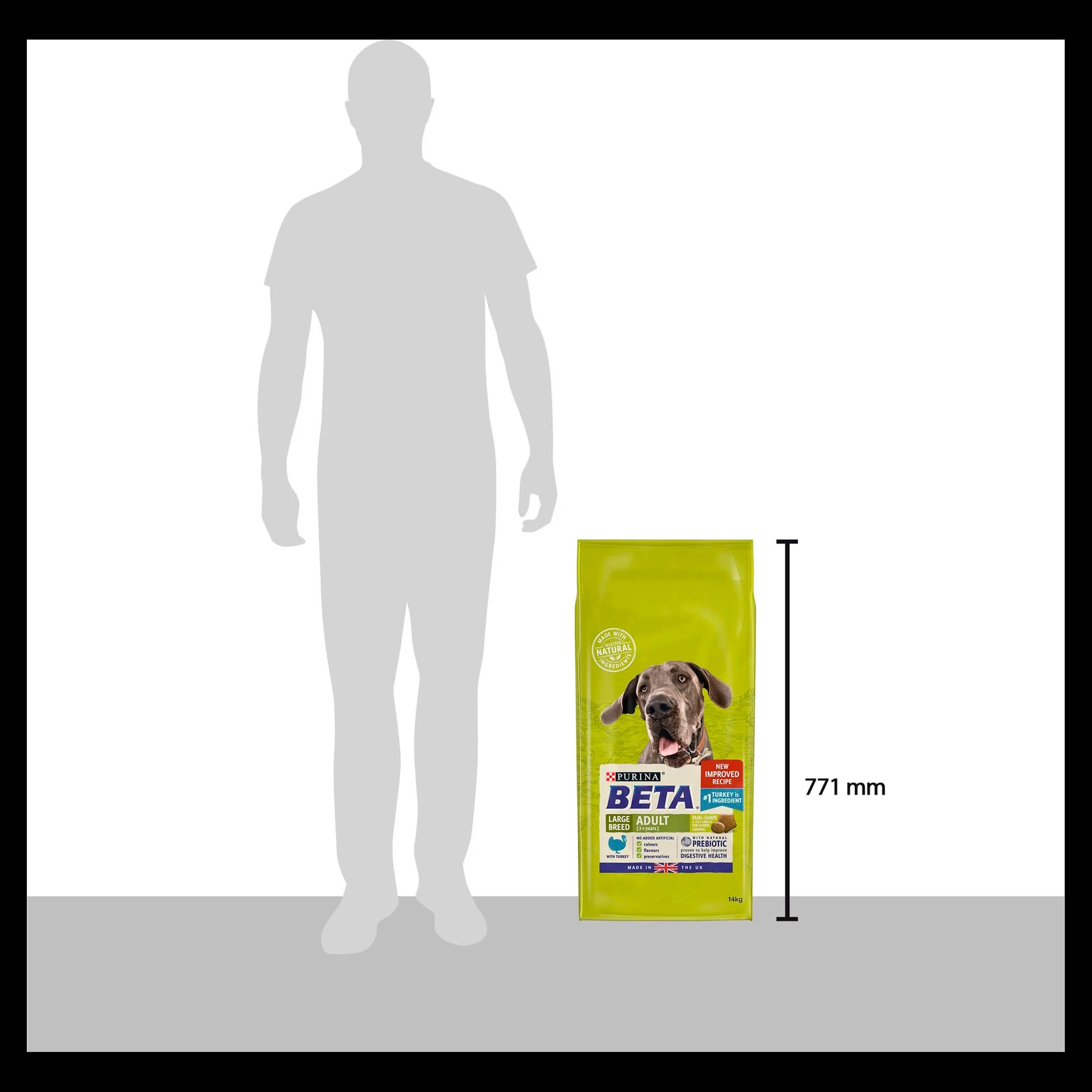 BETA Large Breed Adult 2+ Years Dry Dog Food - Turkey - Image 9