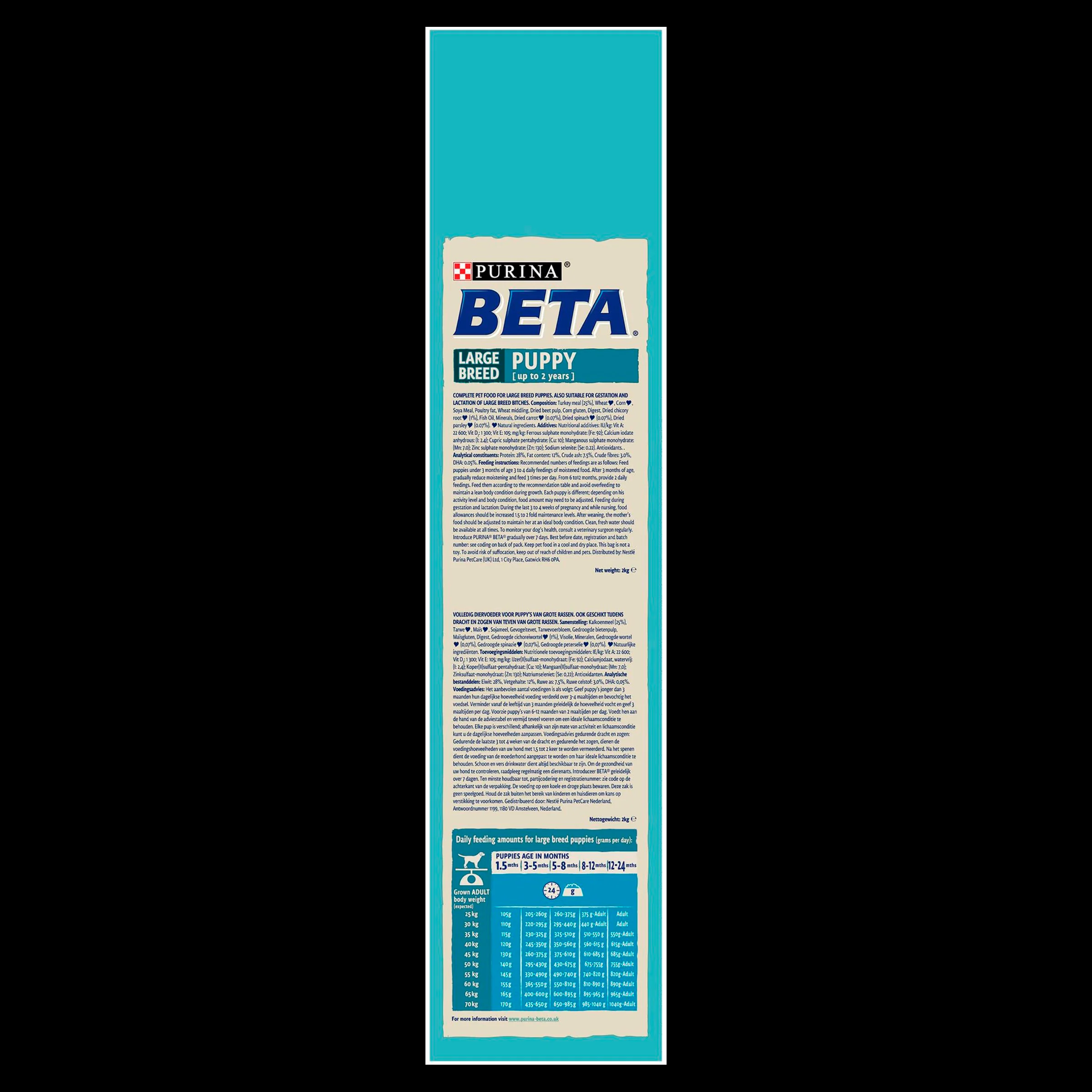 BETA Large Breed Puppy Dry Dog Food - Turkey - Image 7